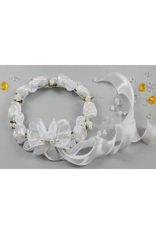 Wianek komunijny delikatny UK-W47 - obraz 4