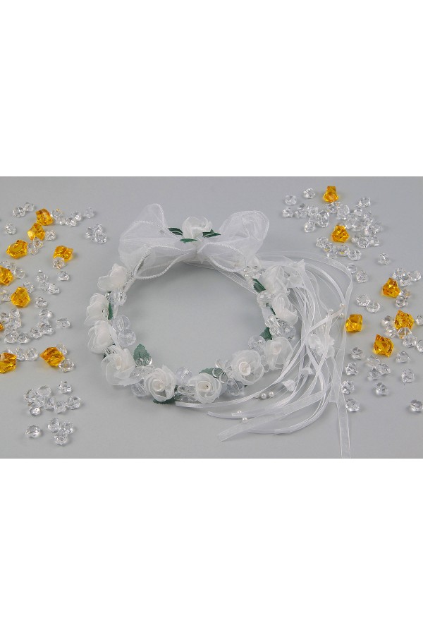 Wianek komunijny delikatny UK-W42 - obraz 3