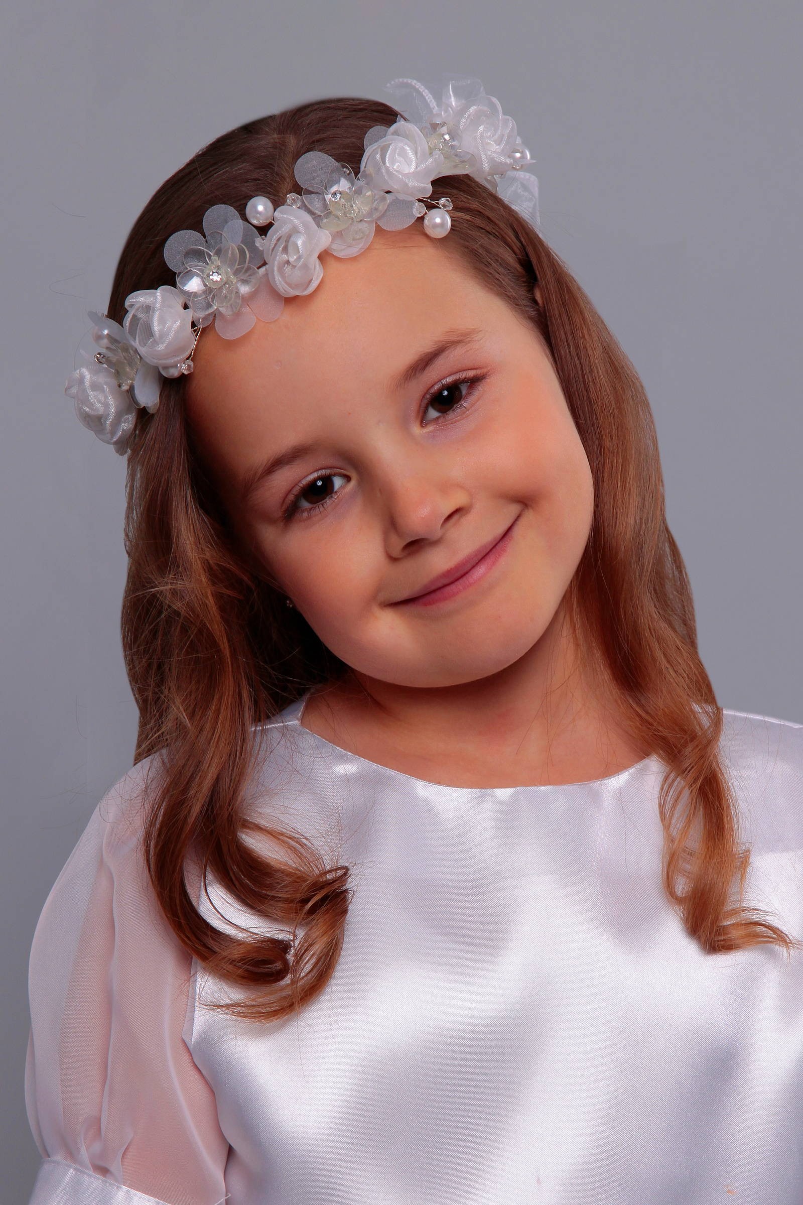 Wianek komunijny delikatny UK-W44 - obraz 5