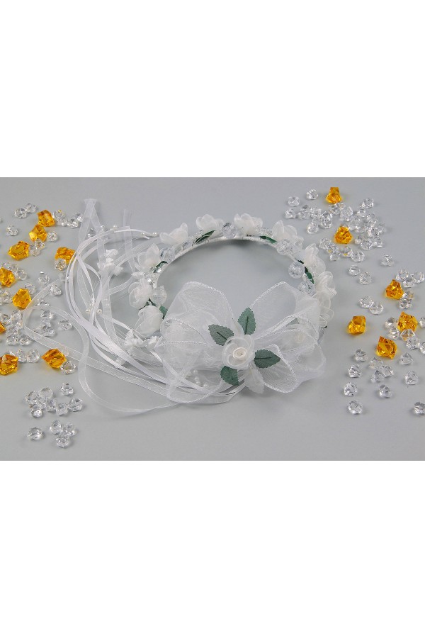 Wianek komunijny delikatny UK-W42 - obraz 4