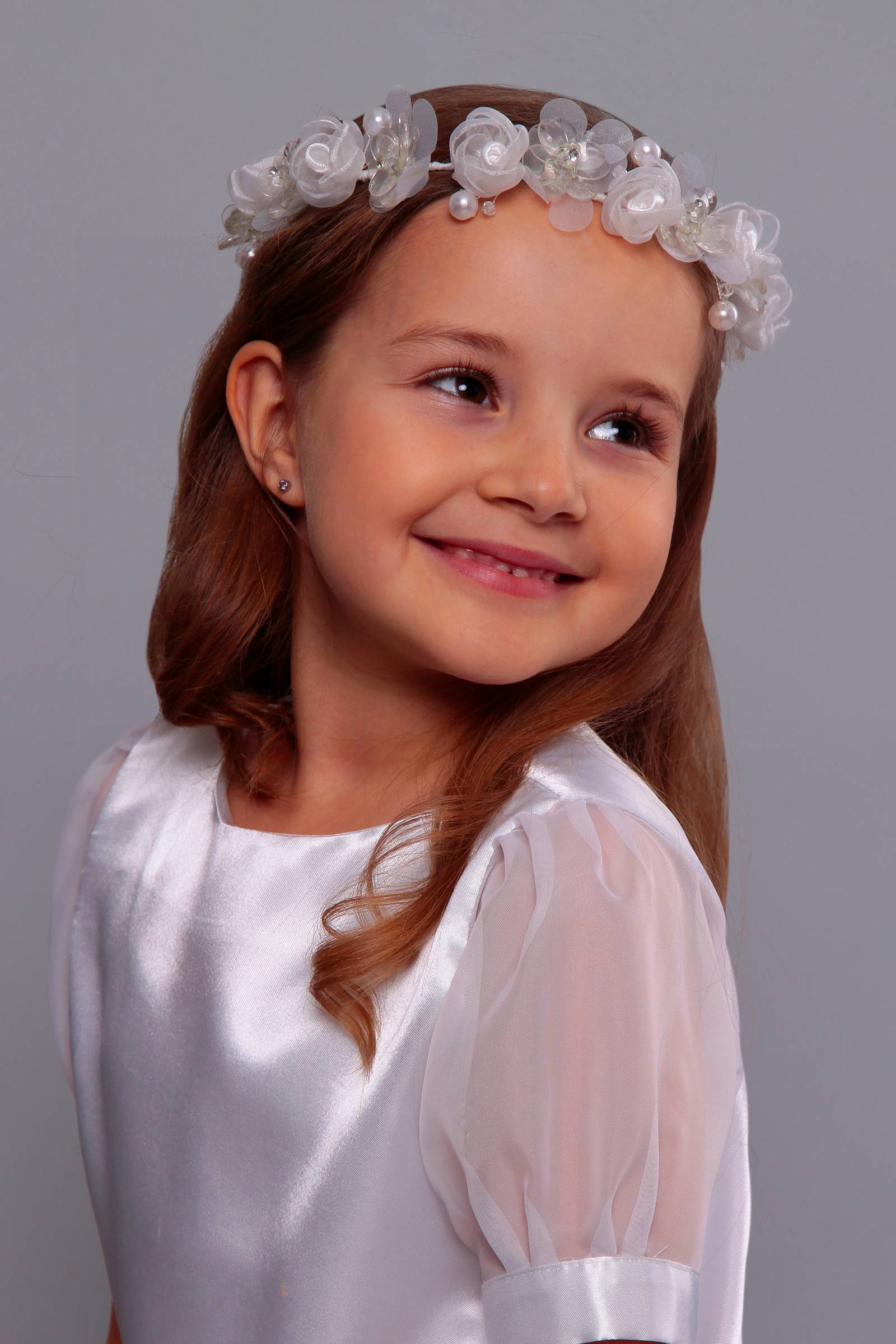 Wianek komunijny delikatny UK-W44 - obraz 3