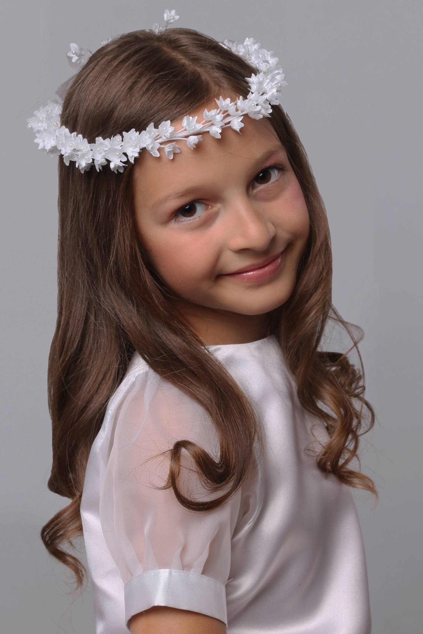 Wianek komunijny klasyczny UK-W6 - obraz 0