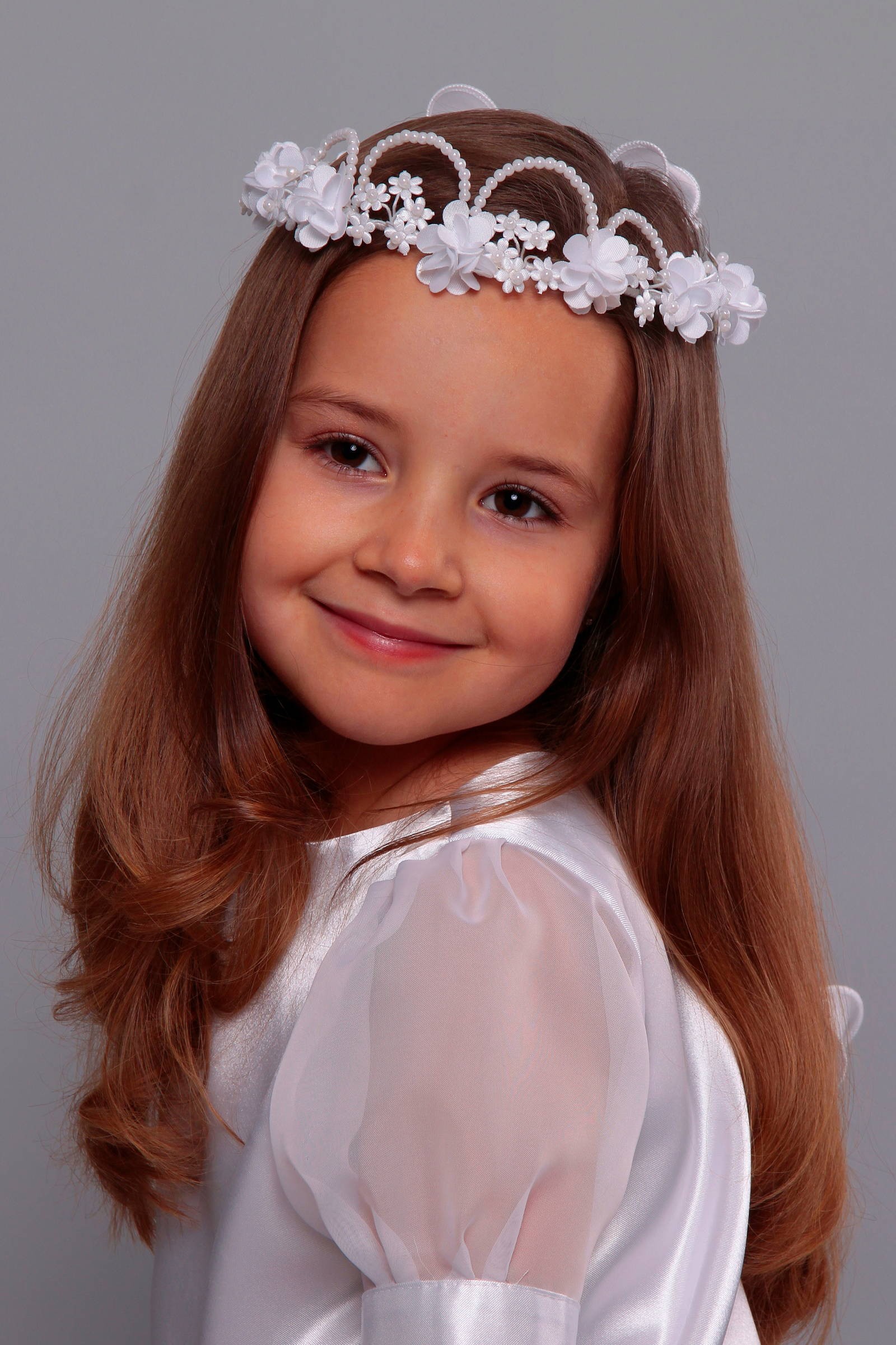 Wianek komunijny klasyczny UK-W8 - obraz 0