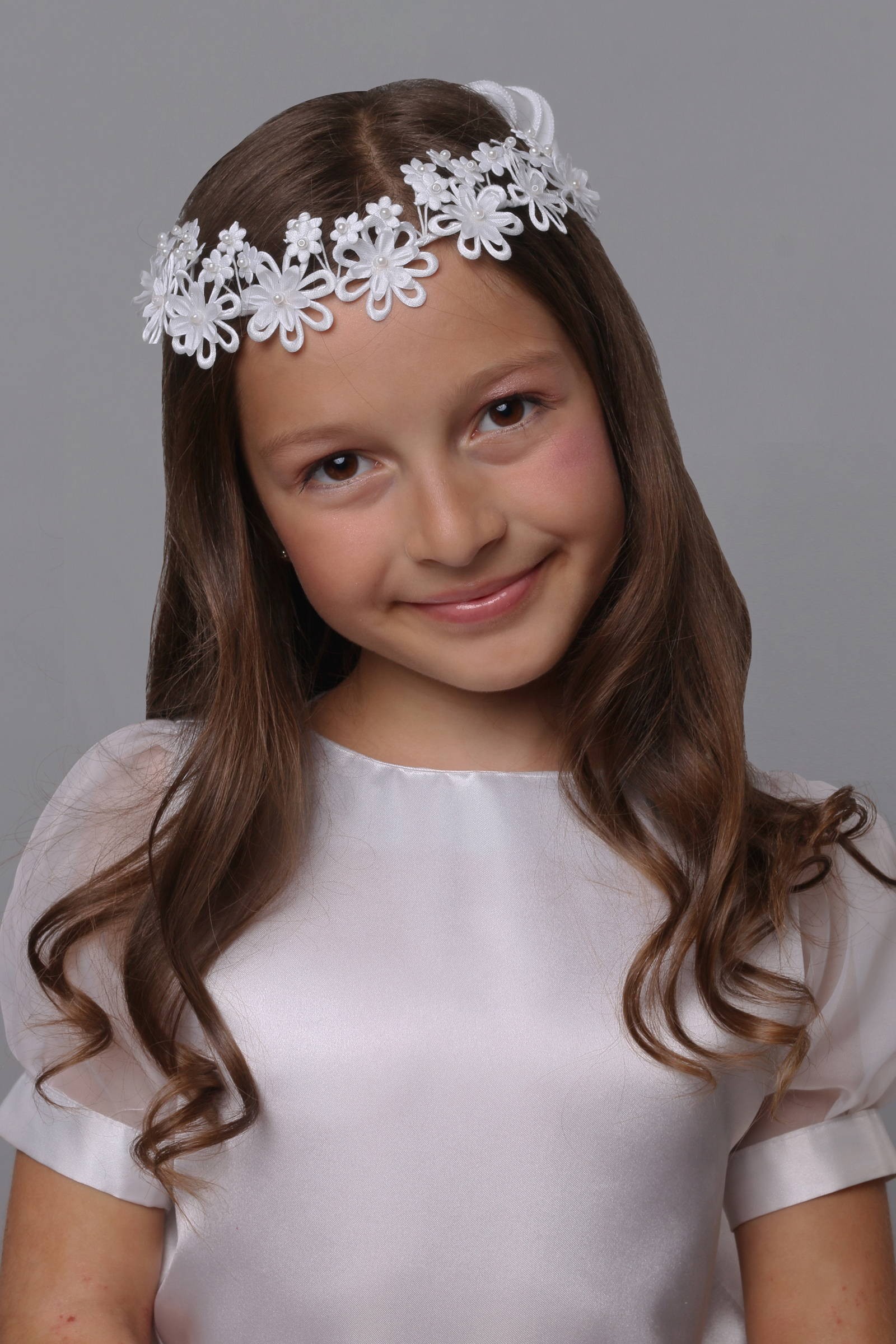 Wianek komunijny klasyczny UK-W5 - obraz 1