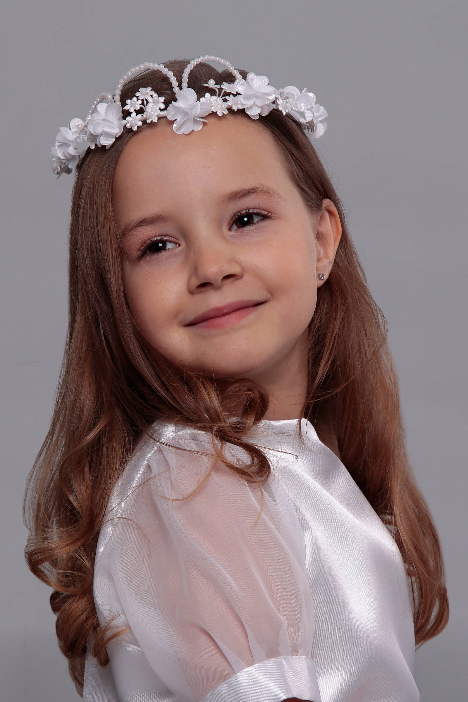 Wianek komunijny klasyczny UK-W8 - obraz 1