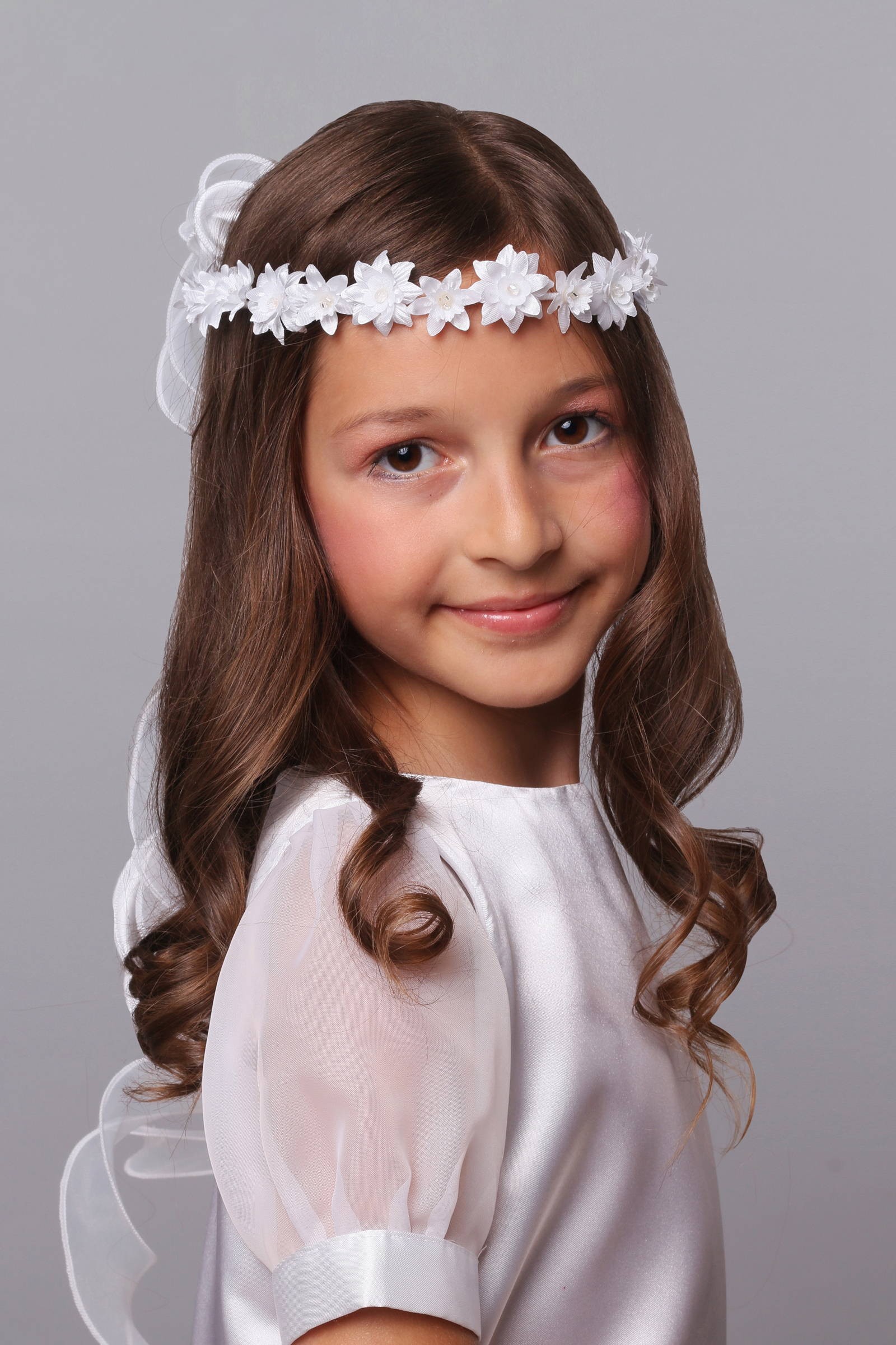 Wianek komunijny klasyczny UK-W21 - obraz 0