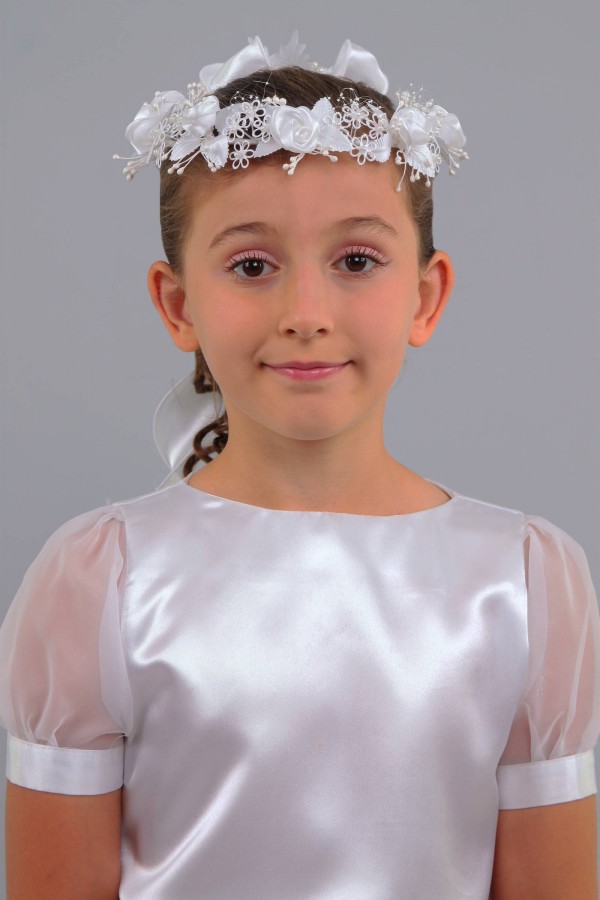 Wianek komunijny klasyczny UK-W15 - obraz 2