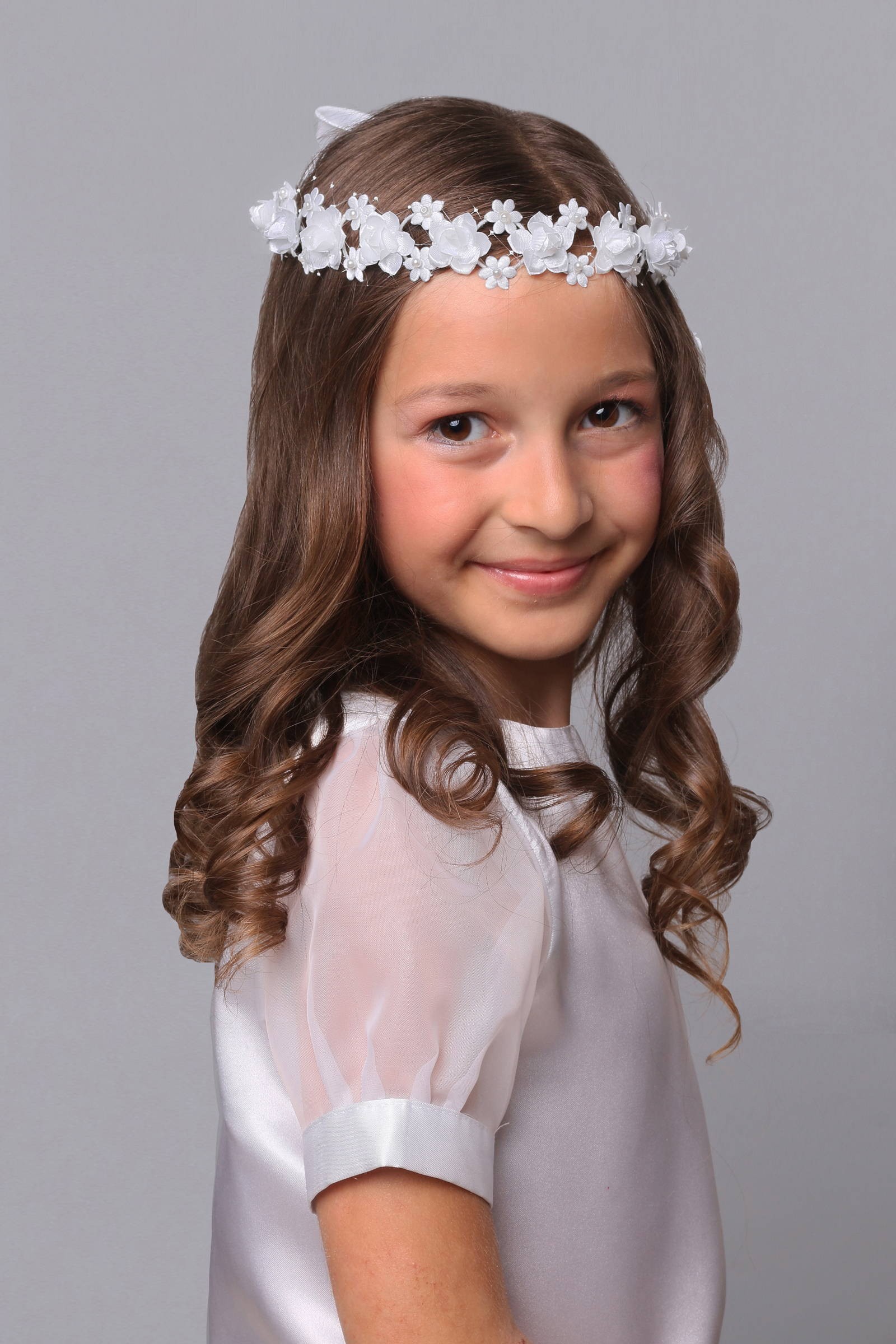 Wianek komunijny klasyczny UK-W27 - obraz 1