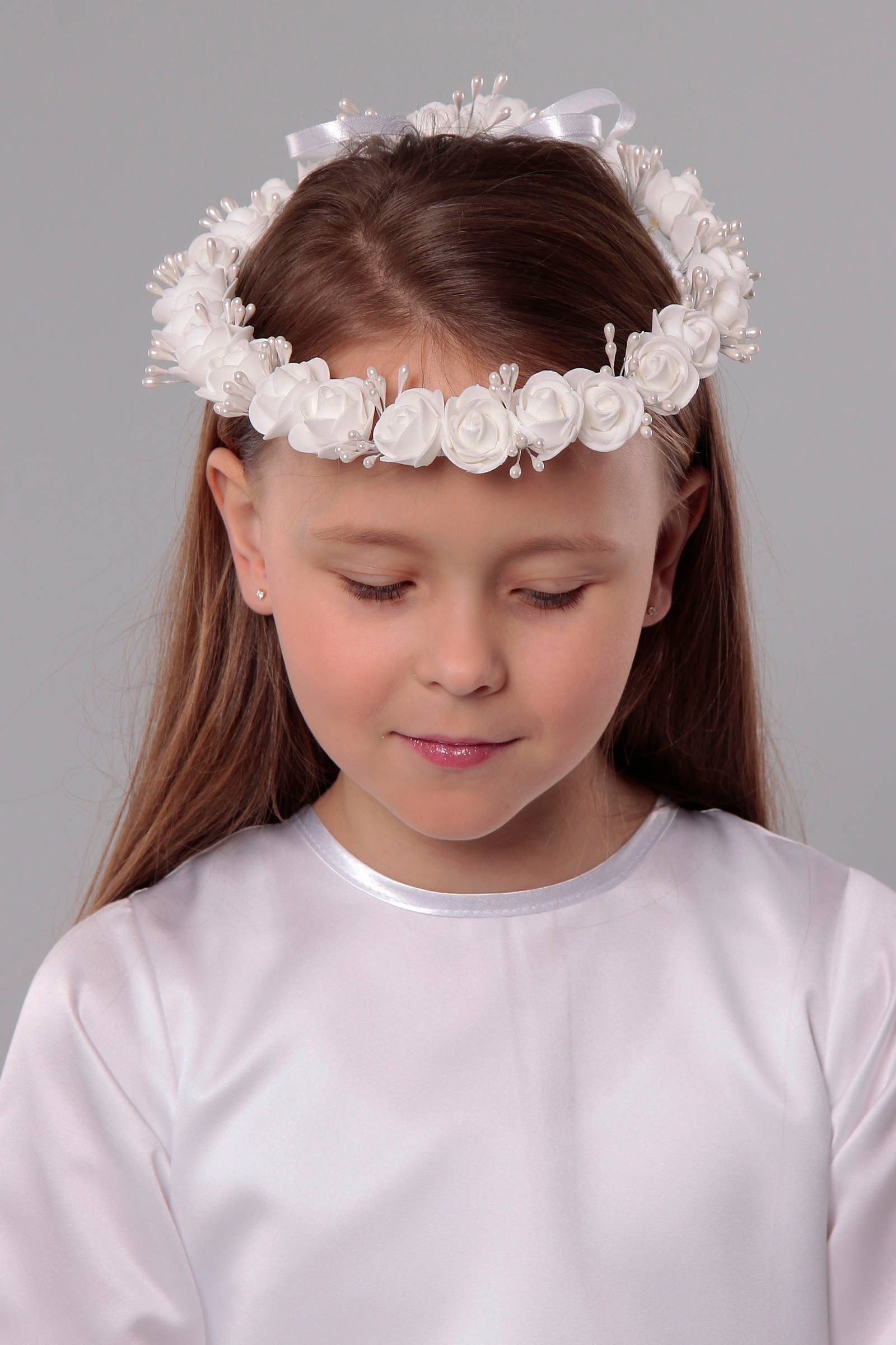 Wianek komunijny klasyczny UK-W50 - obraz 0