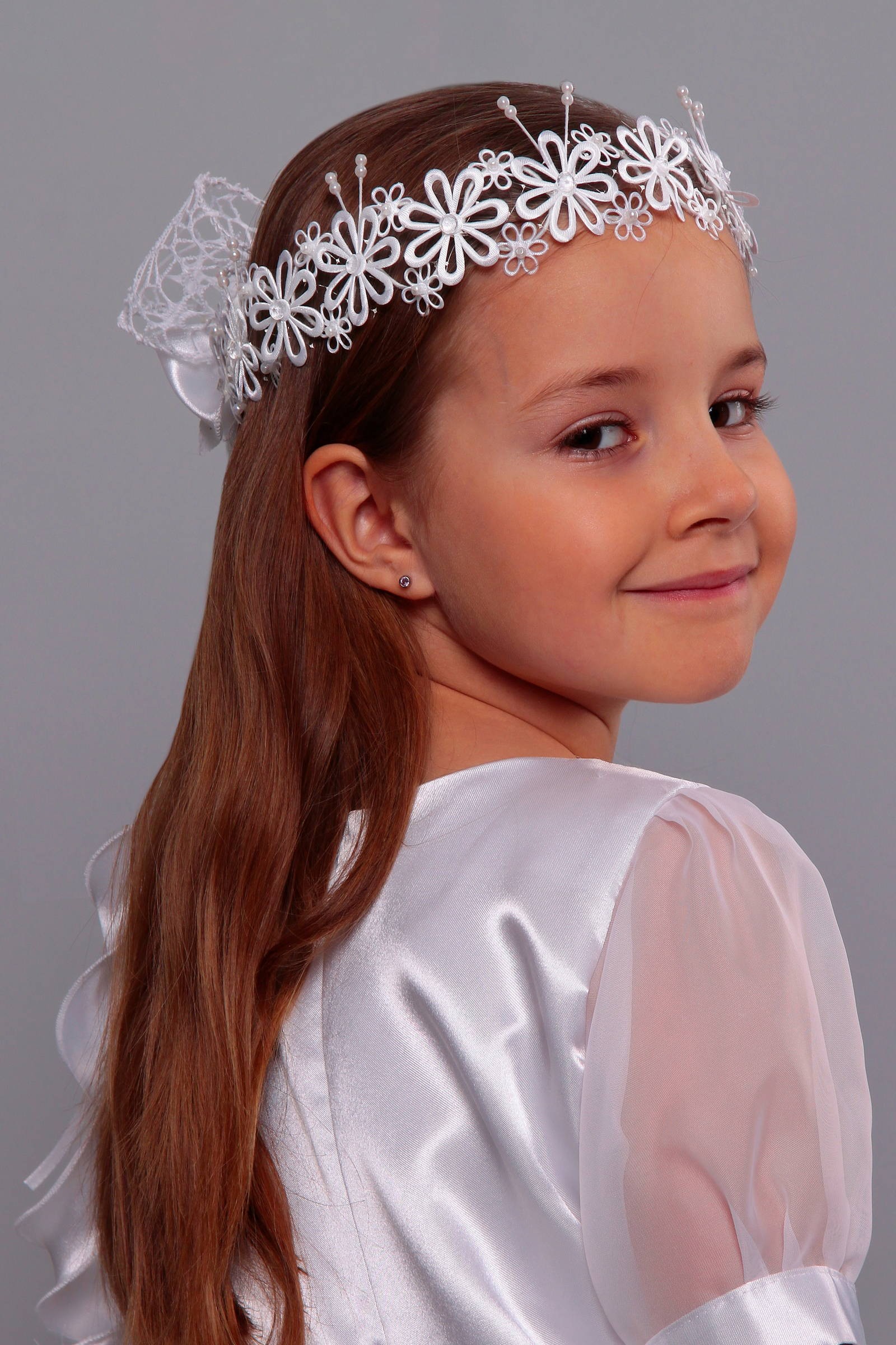 Wianek komunijny klasyczny UK-W38 - obraz 0