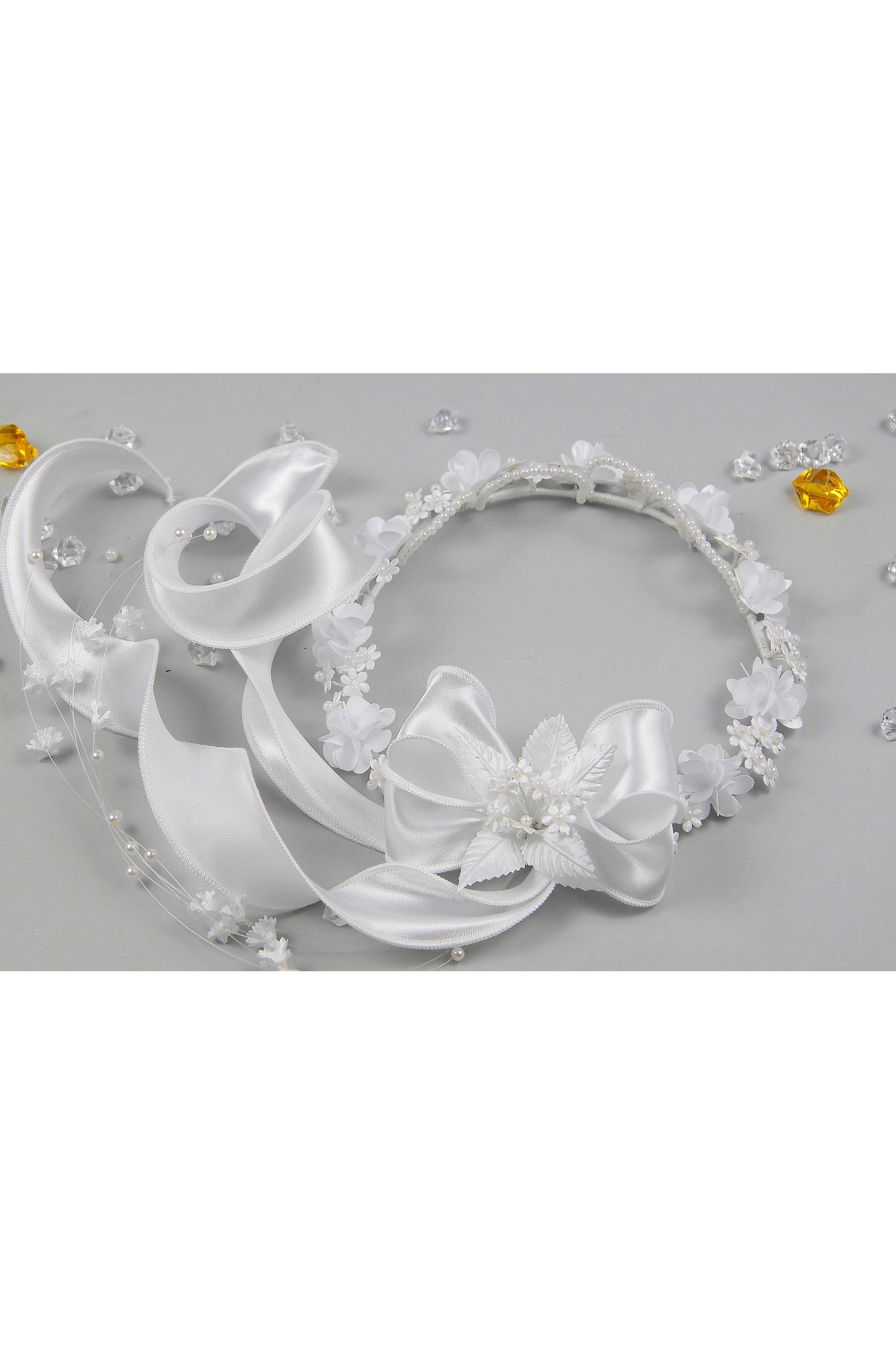 Wianek komunijny klasyczny UK-W8 - obraz 3