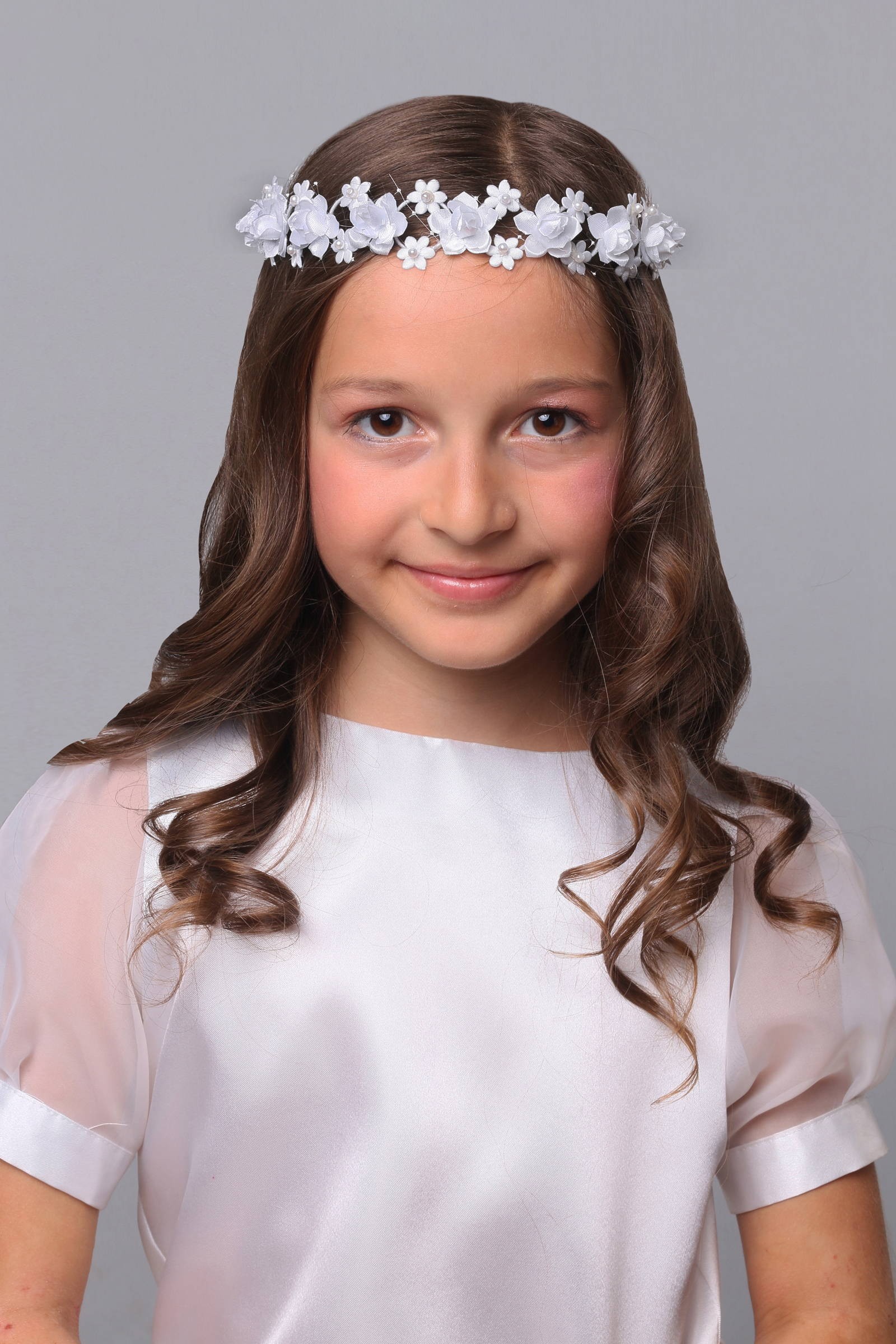 Wianek komunijny klasyczny UK-W27 - obraz 0