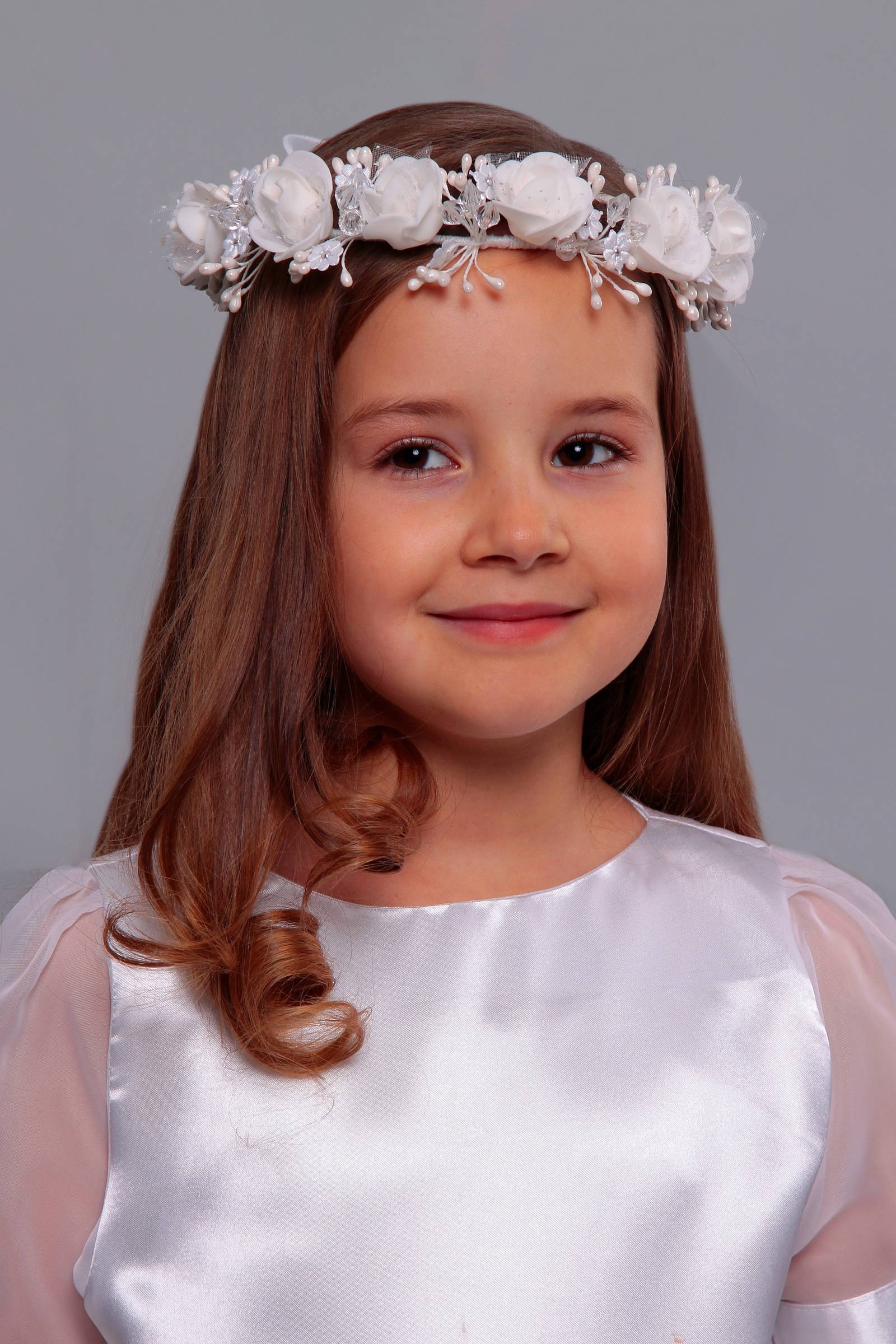 Wianek komunijny delikatny UK-W26 - obraz 0