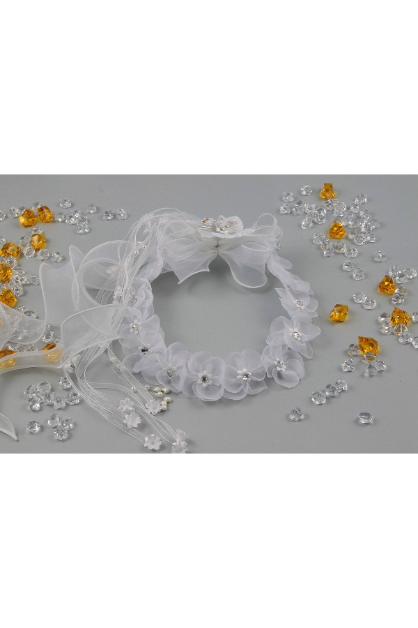 Wianek komunijny delikatny UK-W25 - obraz 1