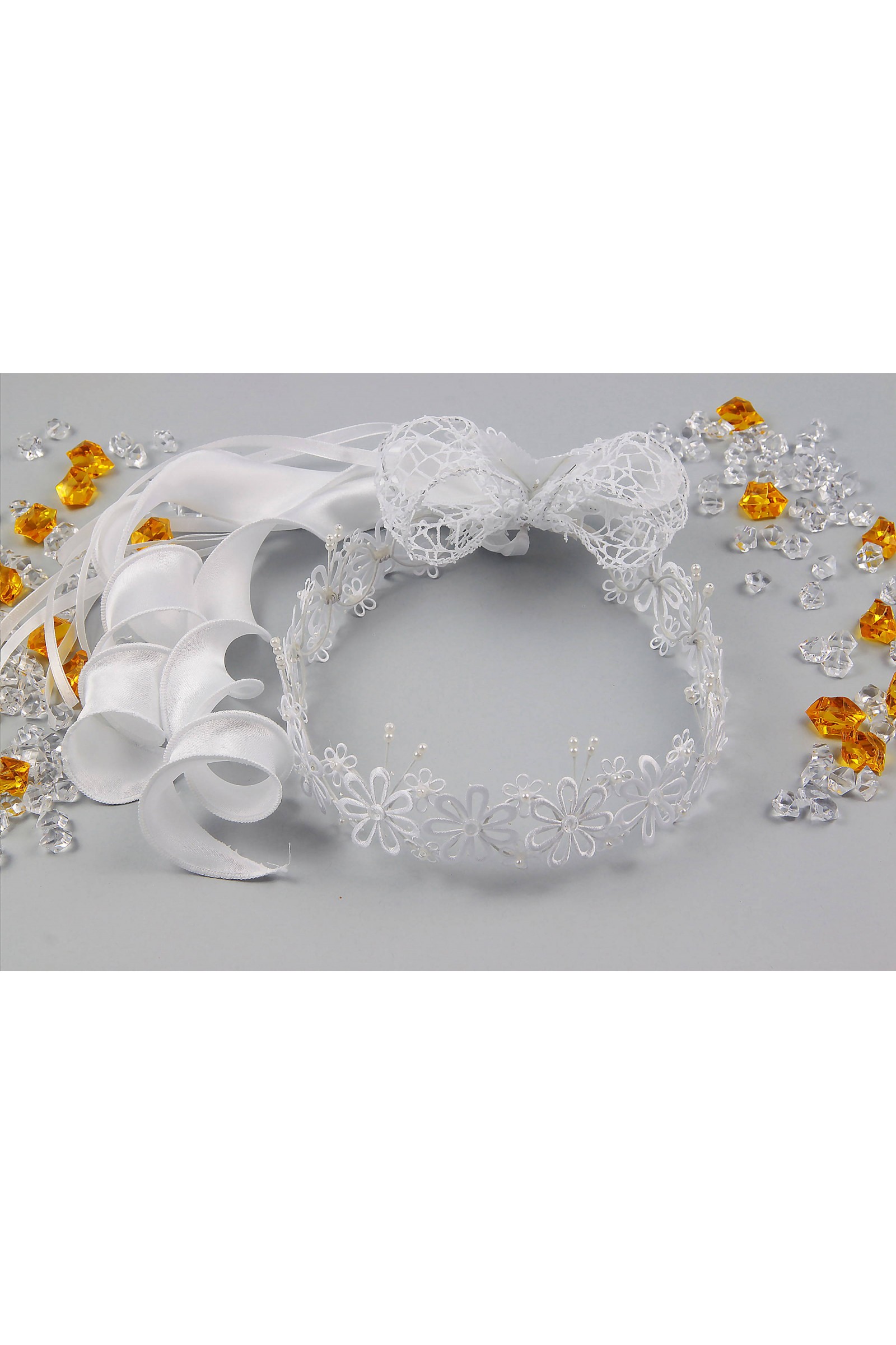 Wianek komunijny klasyczny UK-W38 - obraz 2