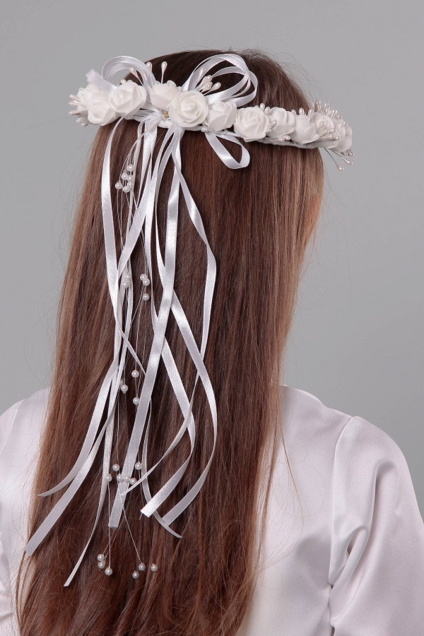 Wianek komunijny klasyczny UK-W50 - obraz 2