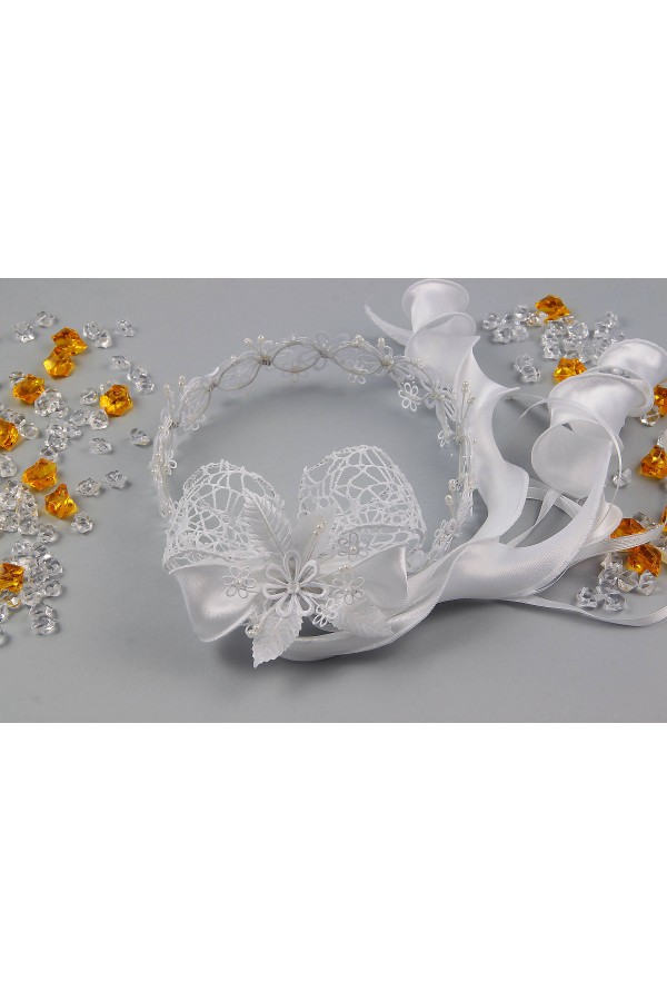 Wianek komunijny klasyczny UK-W38 - obraz 3