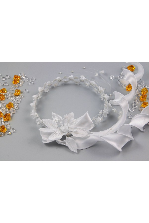 Wianek komunijny klasyczny UK-W27 - obraz 9