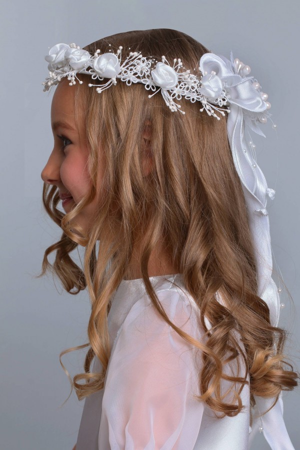 Wianek komunijny klasyczny UK-W40 - obraz 1