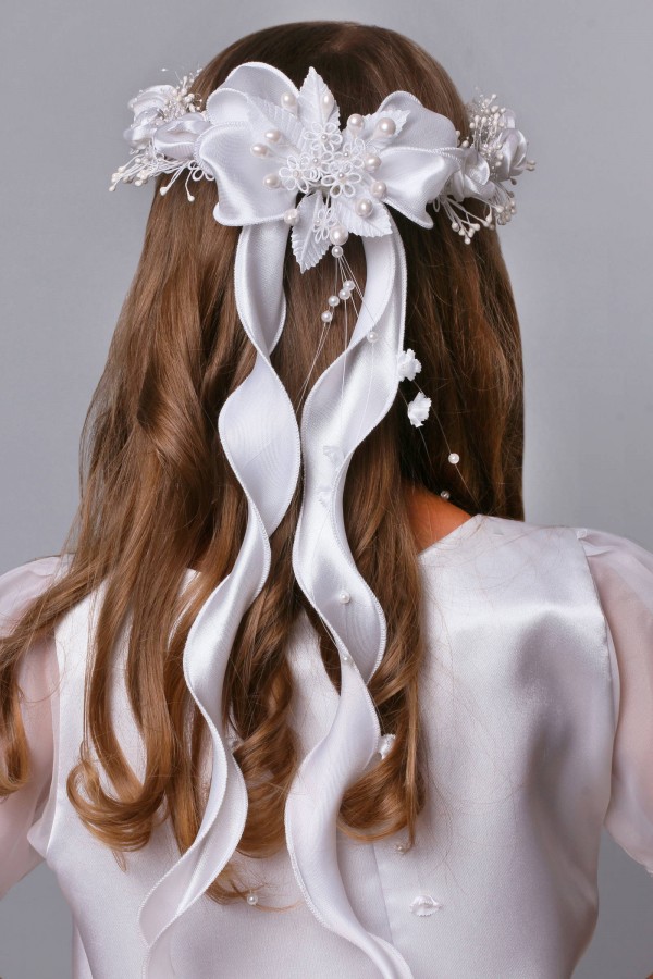 Wianek komunijny klasyczny UK-W40 - obraz 2