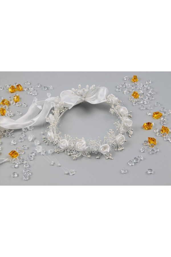 Wianek komunijny klasyczny UK-W40 - obraz 3