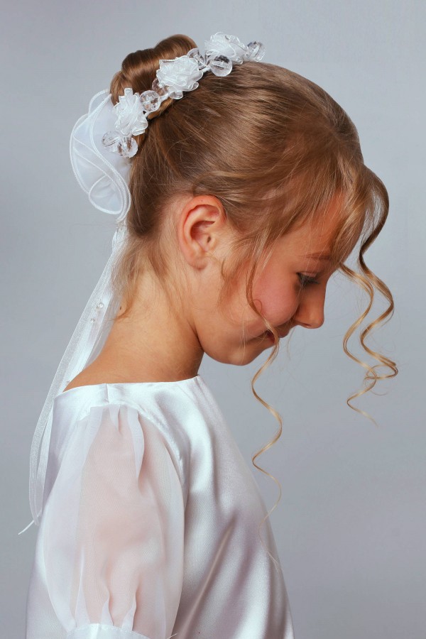 Wianek komunijny na koczek UK-WK1 - obraz 1