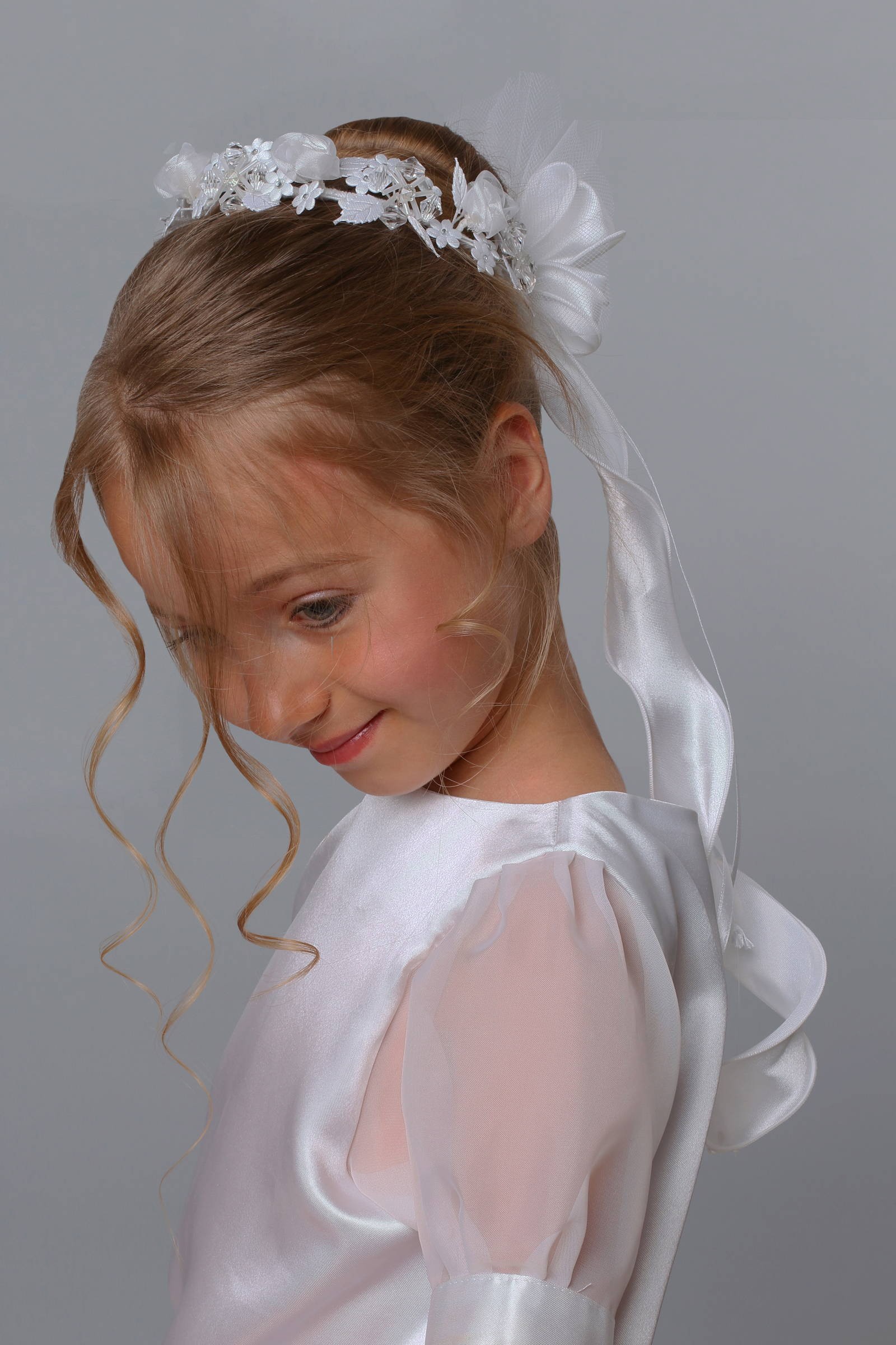 Wianek komunijny na koczek UK-WK5 - obraz 0