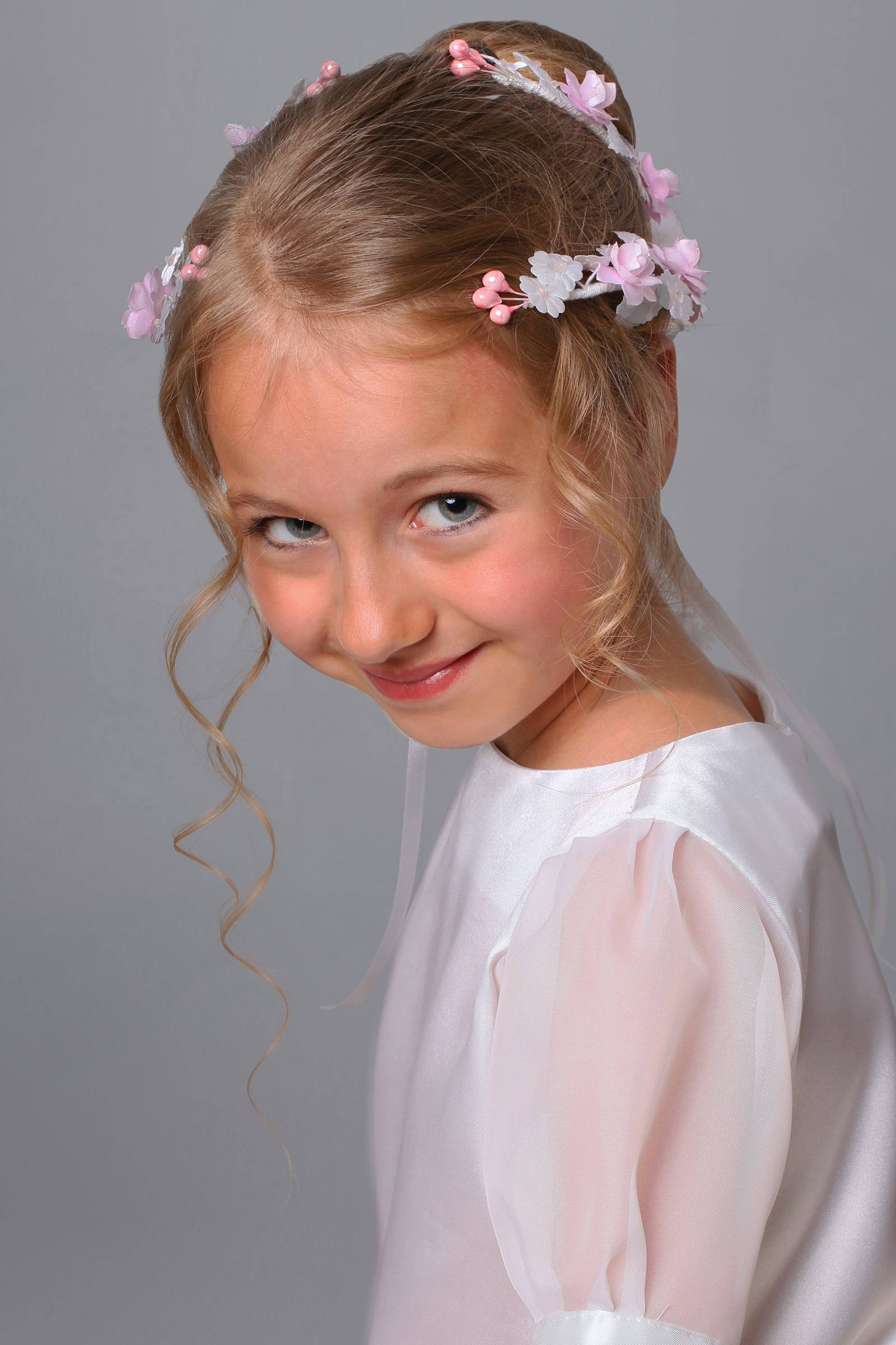 Wianek komunijny na koczek UK-WK6 - obraz 0