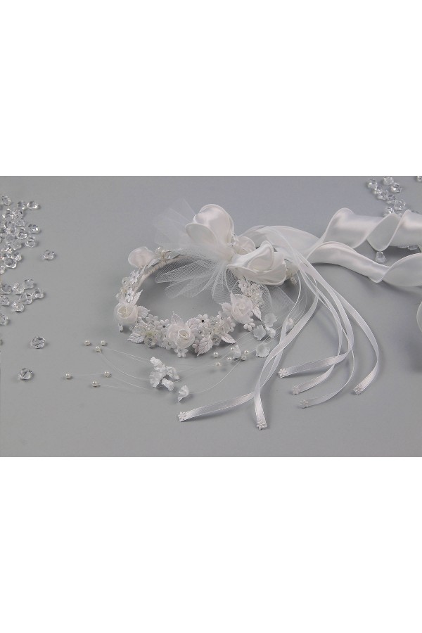 Wianek komunijny na koczek UK-WK5 - obraz 4