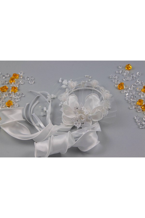 Wianek komunijny na koczek UK-WK5 - obraz 5