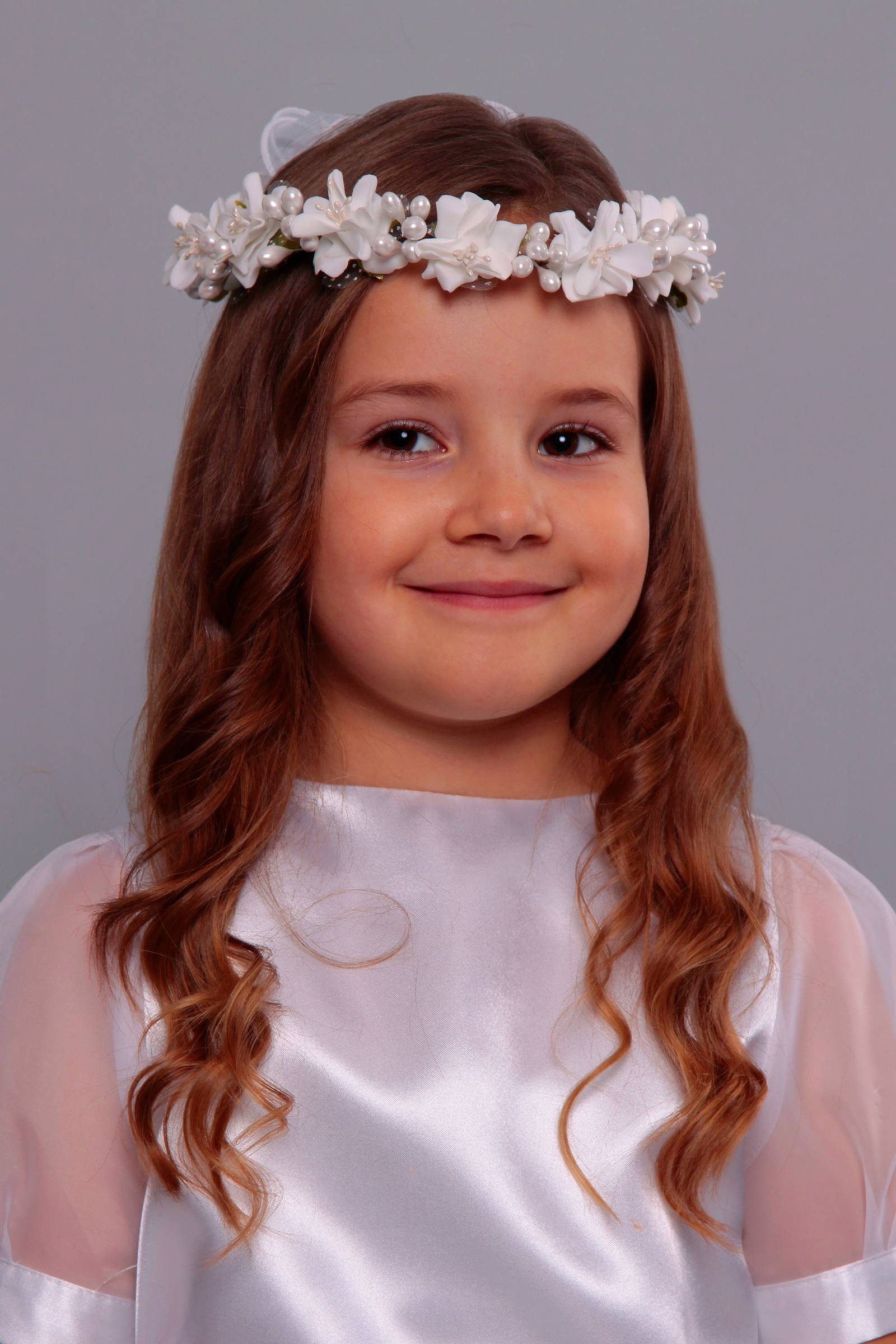 Wianek komunijny jak żywy UK-WŻ1 - obraz 1