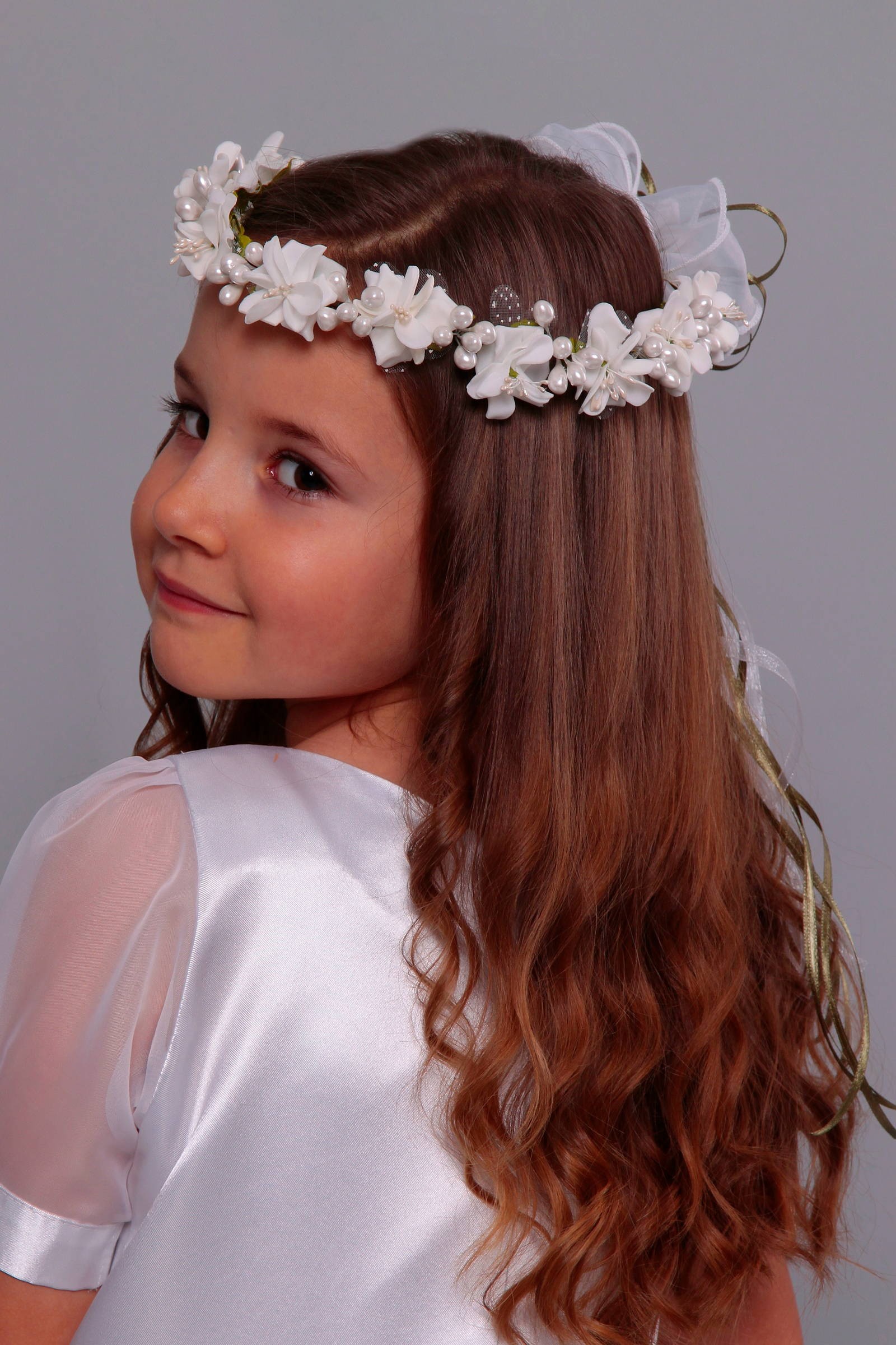 Wianek komunijny jak żywy UK-WŻ1 - obraz 0