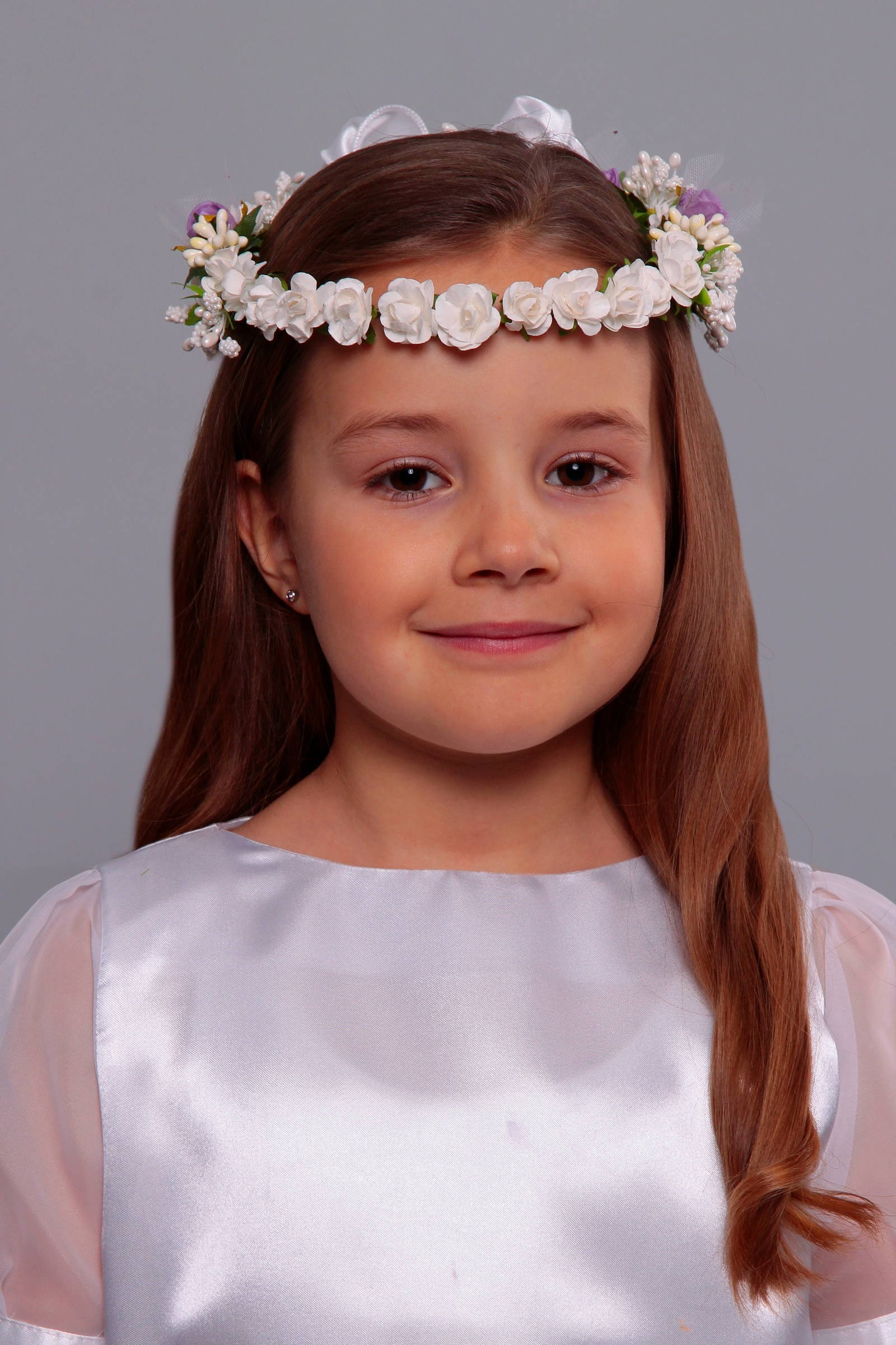 Wianek komunijny jak żywy UK-WŻ7 - obraz 2