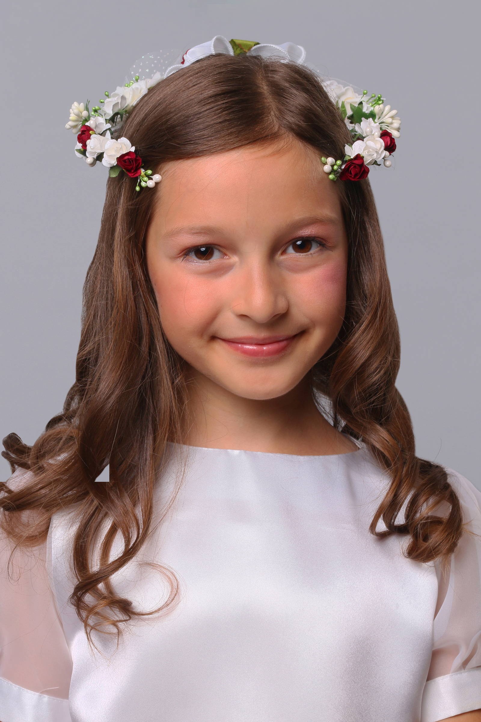 Wianek komunijny jak żywy UK-WŻ13 - obraz 0