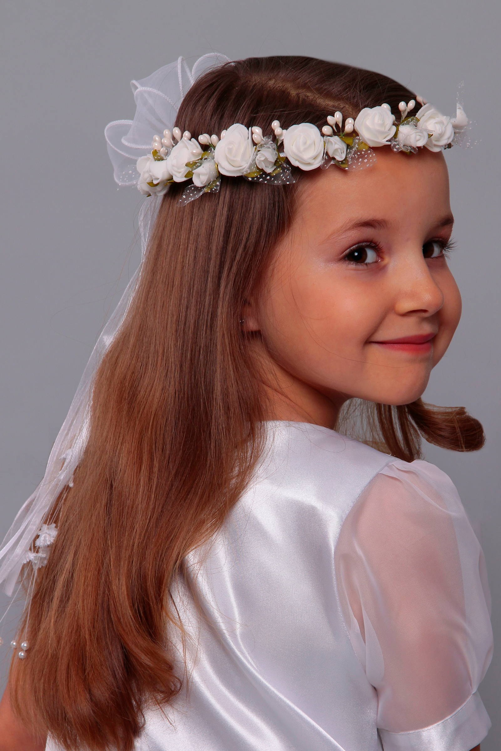 Wianek komunijny jak żywy UK-WŻ5 - obraz 0