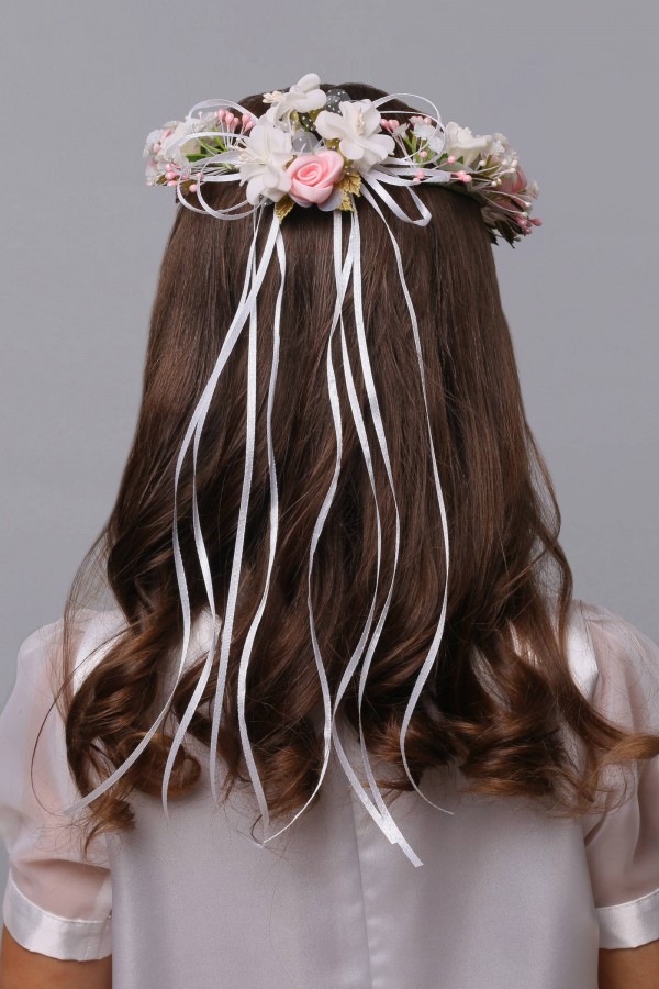 Wianek komunijny jak żywy UK-WŻ10 - obraz 2