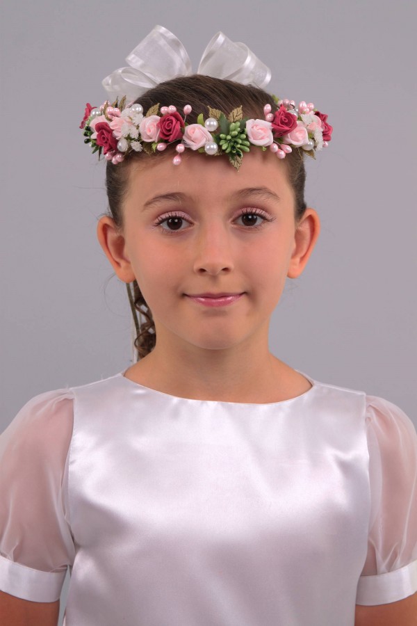 Wianek komunijny jak żywy UK-WŻ15 - obraz 2