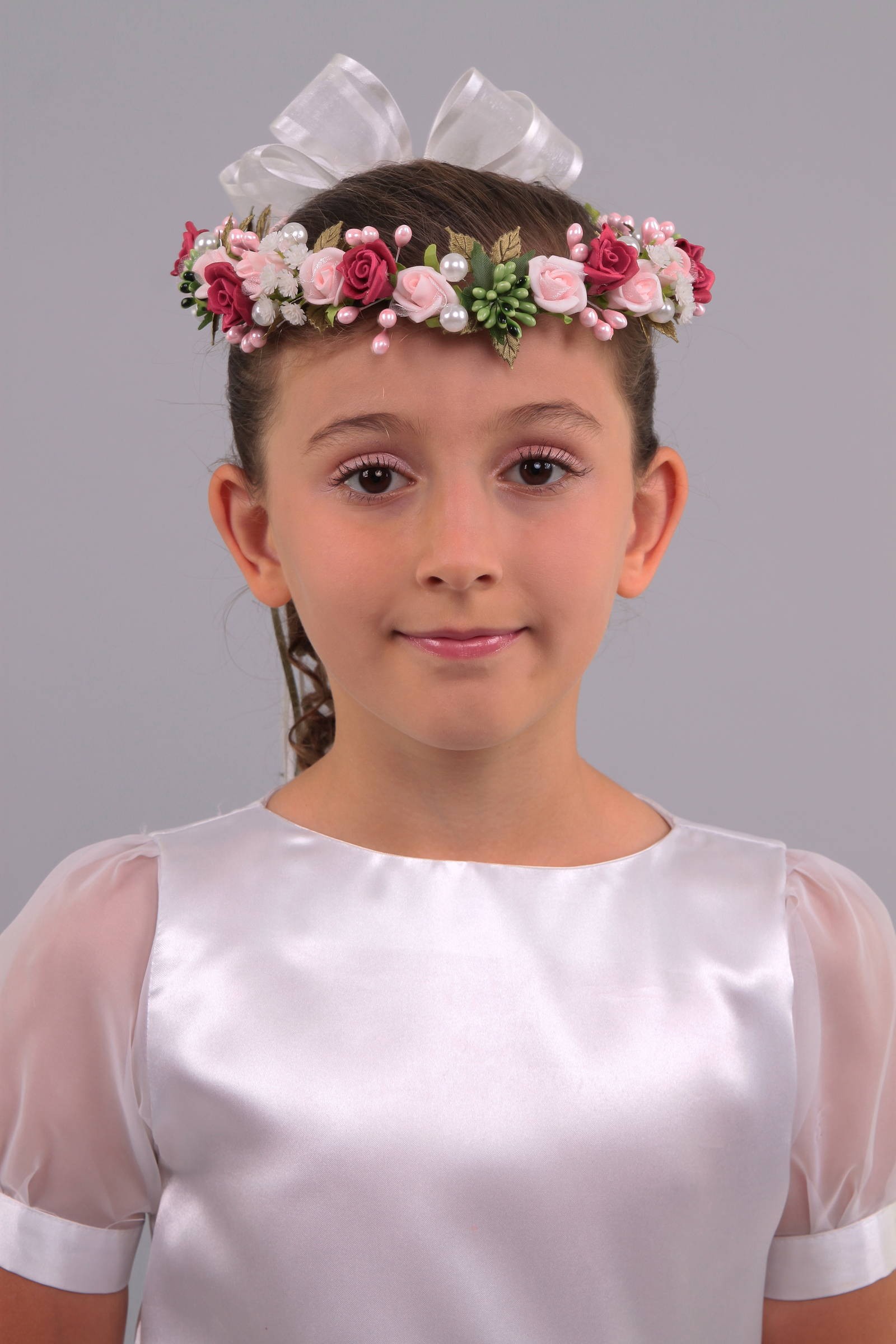 Wianek komunijny jak żywy UK-WŻ15 - obraz 2