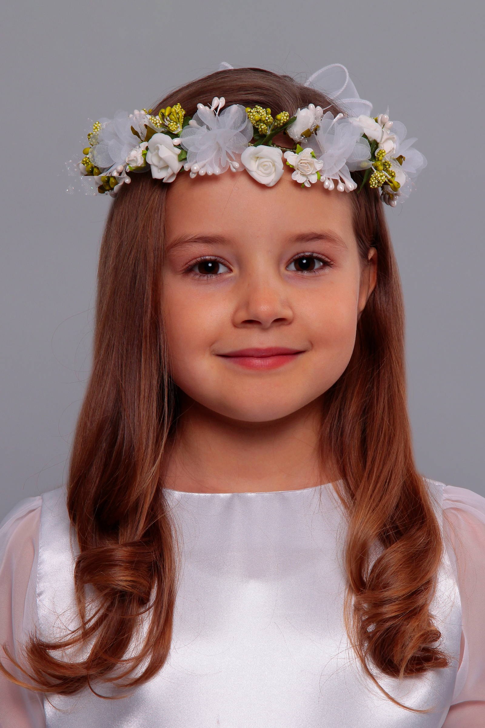 Wianek komunijny jak żywy UK-WŻ18 - obraz 1