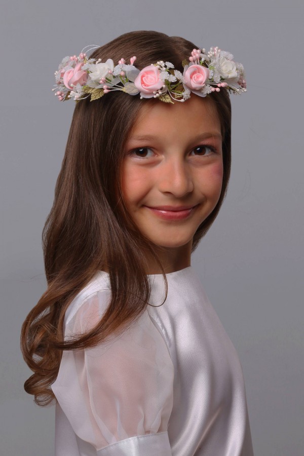 Wianek komunijny jak żywy UK-WŻ10 - obraz 1