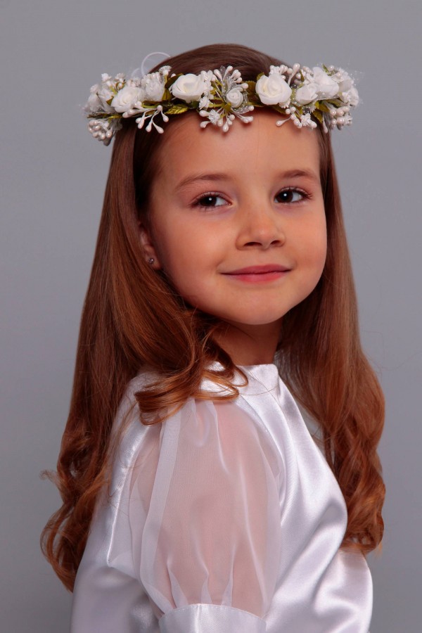 Wianek komunijny jak żywy UK-WŻ4 - obraz 2