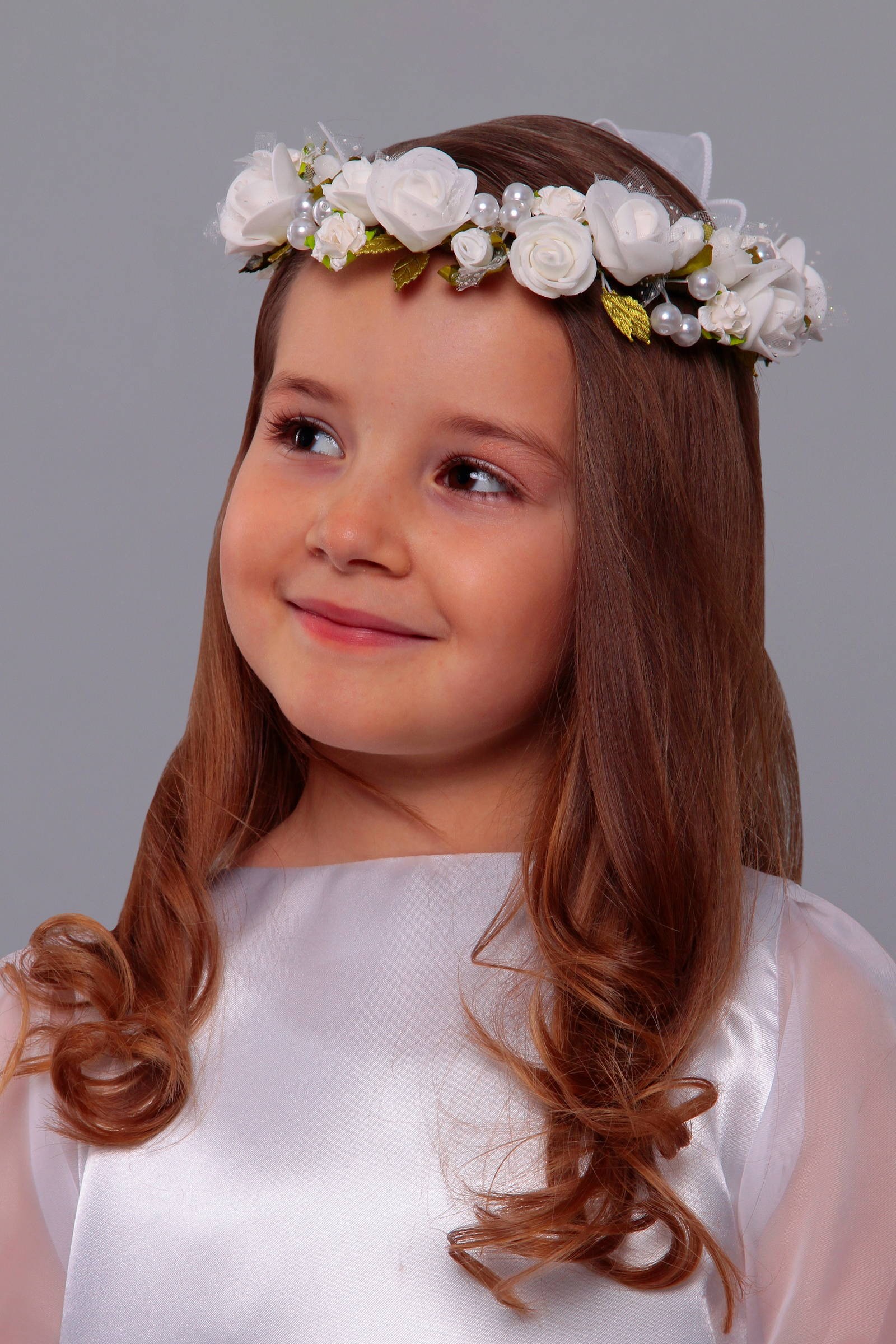 Wianek komunijny jak żywy UK-WŻ16 - obraz 0