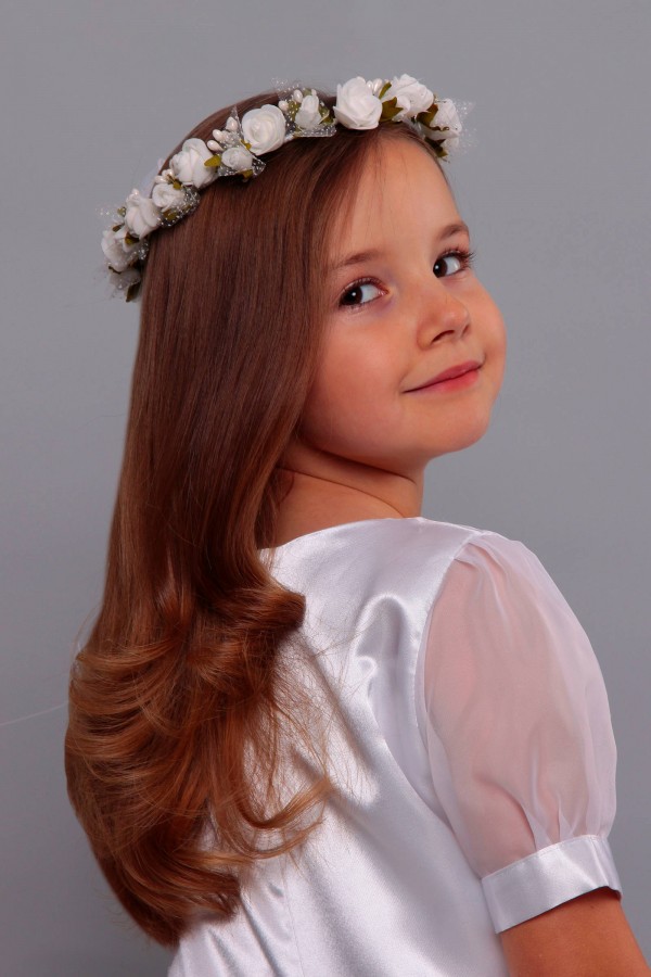 Wianek komunijny jak żywy UK-WŻ5 - obraz 2