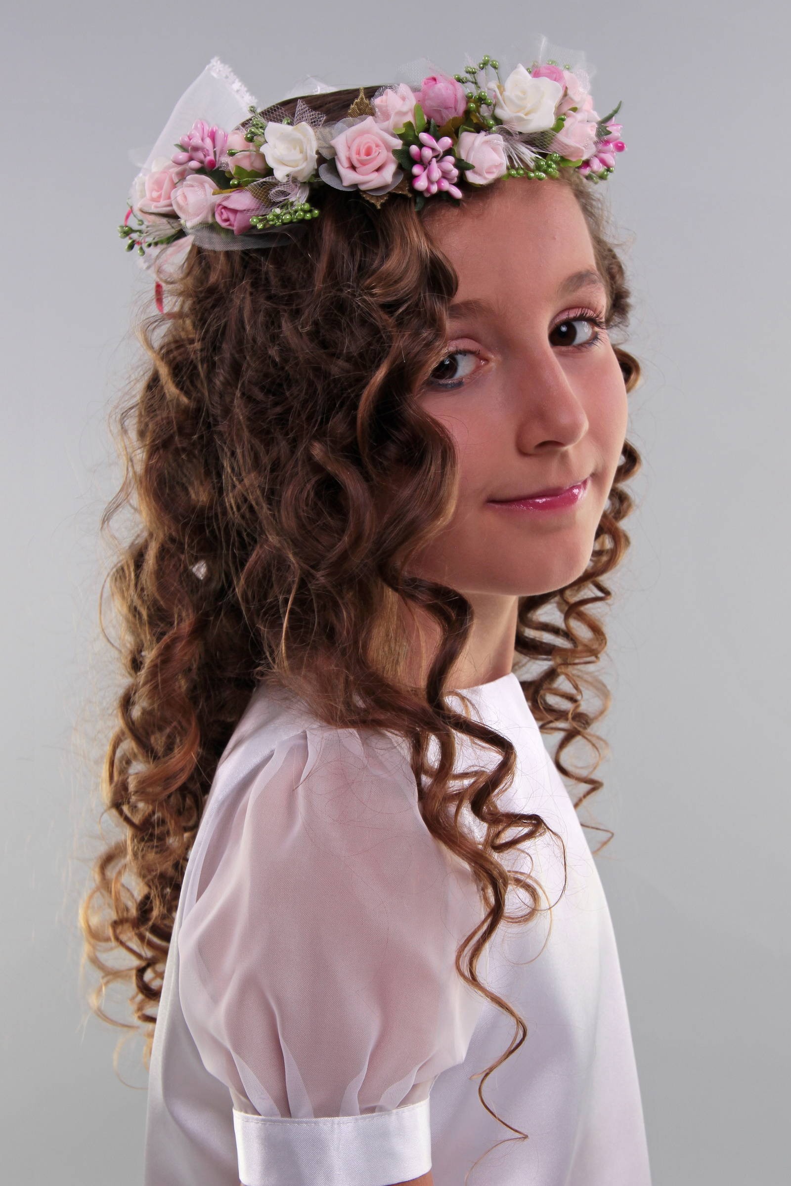 Wianek komunijny jak żywy UK-WŻ9 - obraz 0