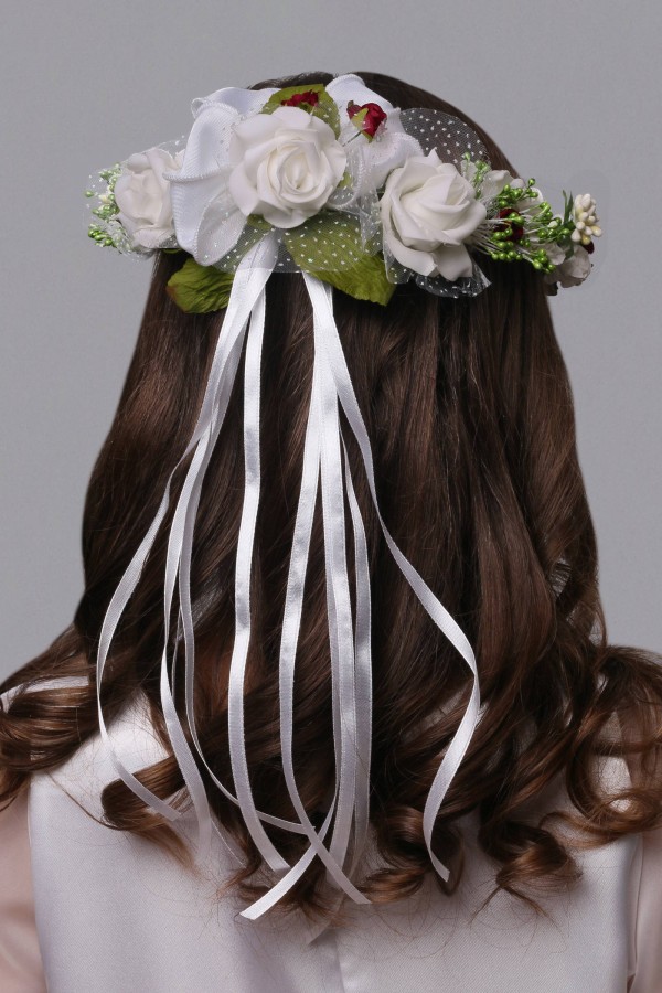 Wianek komunijny jak żywy UK-WŻ13 - obraz 3