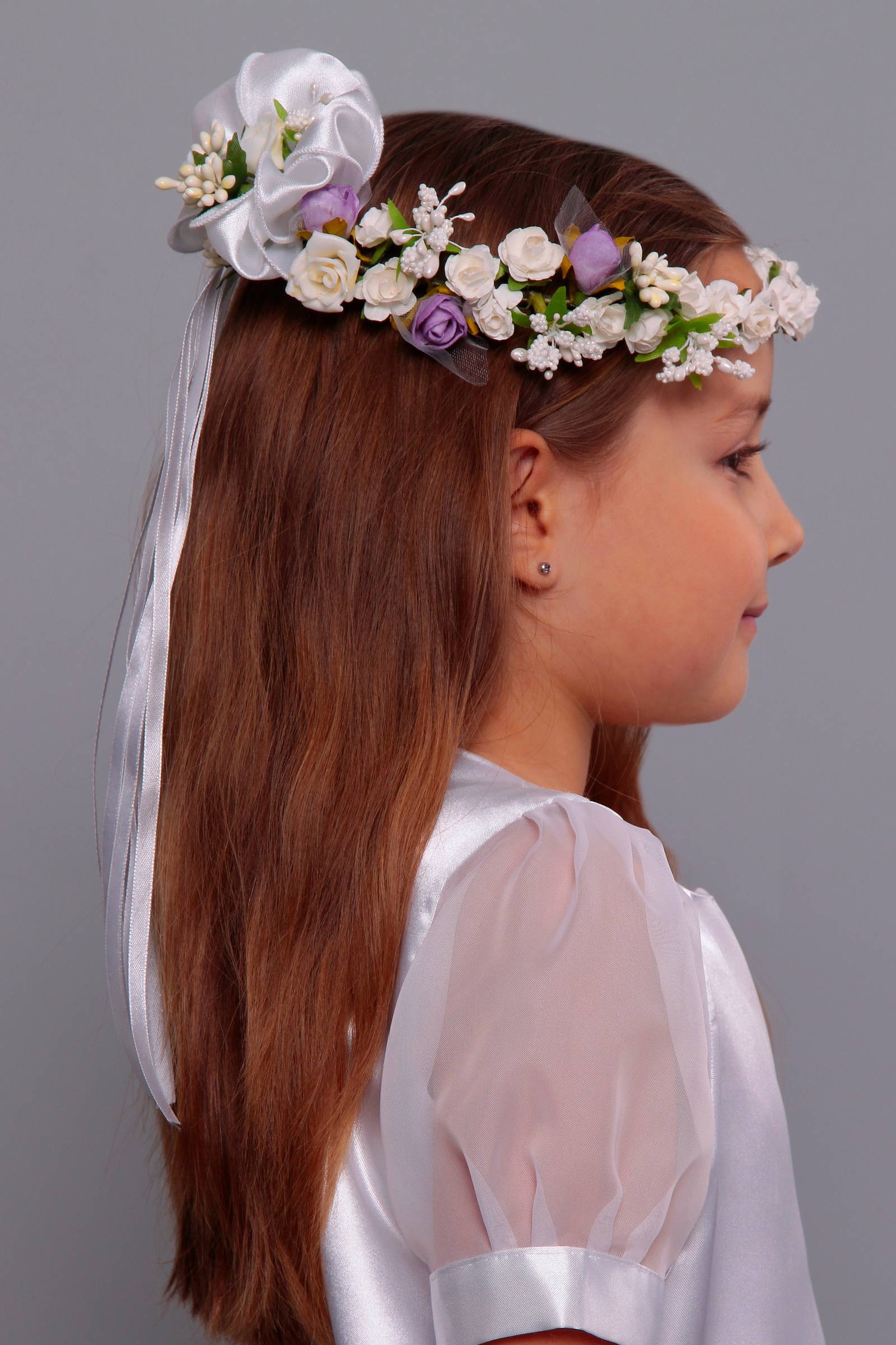 Wianek komunijny jak żywy UK-WŻ7 - obraz 3