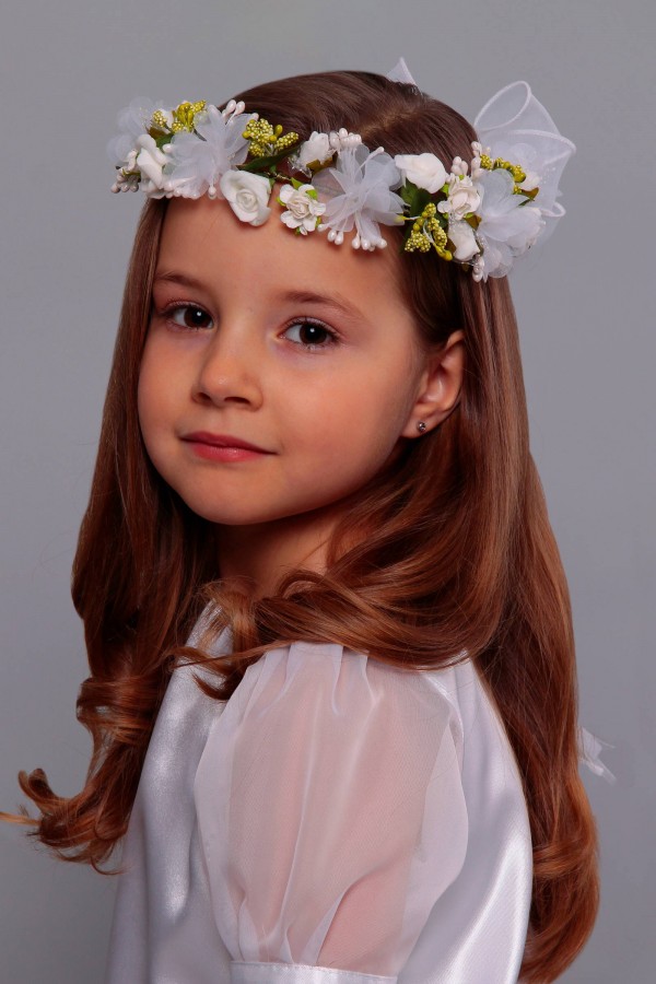 Wianek komunijny jak żywy UK-WŻ18 - obraz 3