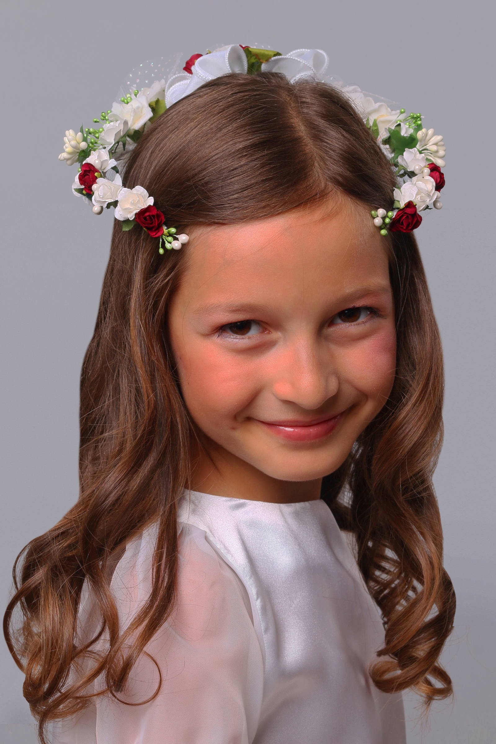 Wianek komunijny jak żywy UK-WŻ13 - obraz 1