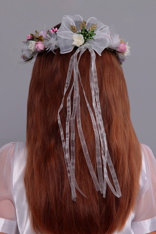 Wianek komunijny jak żywy UK-WŻ8 - obraz 3