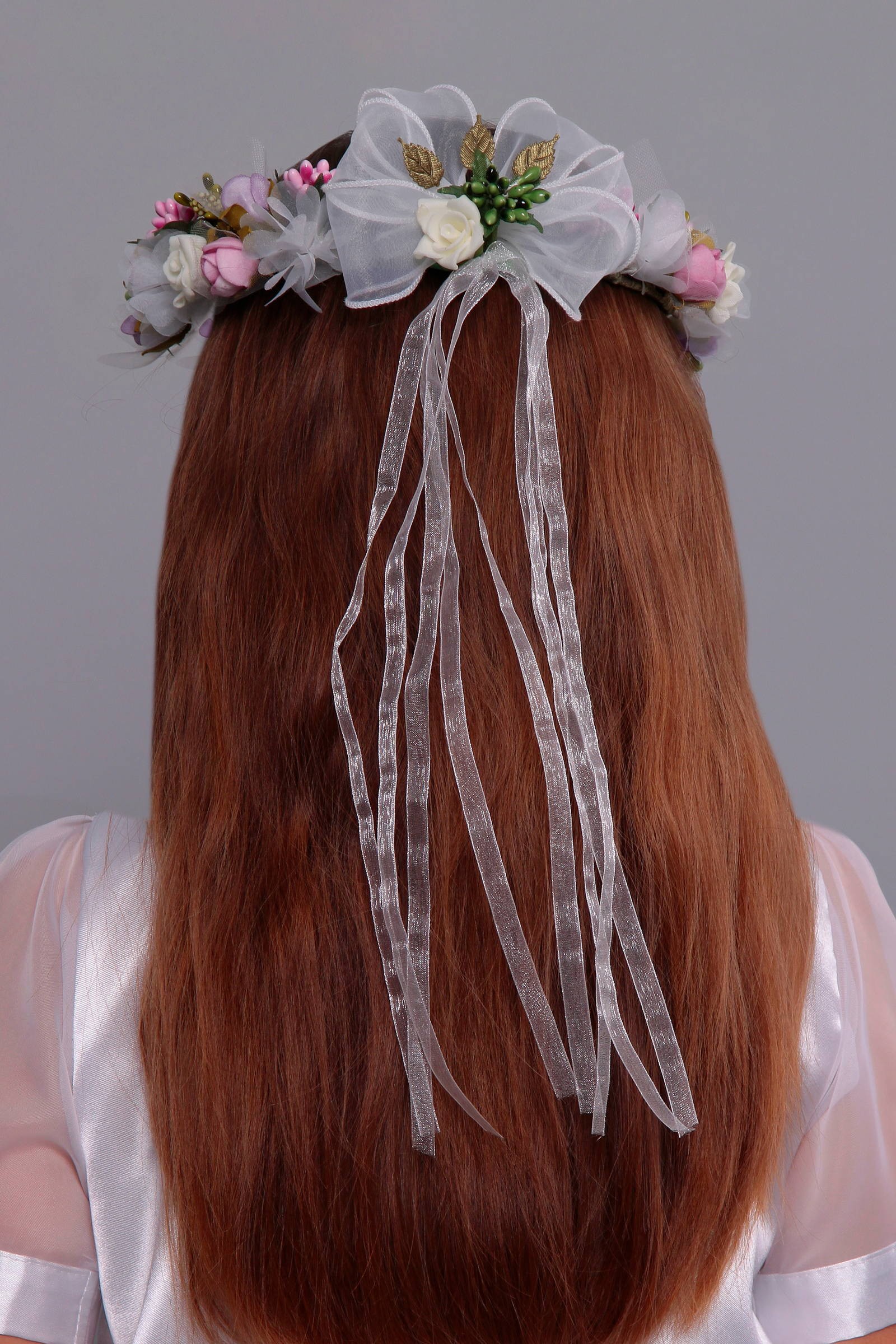 Wianek komunijny jak żywy UK-WŻ8 - obraz 3